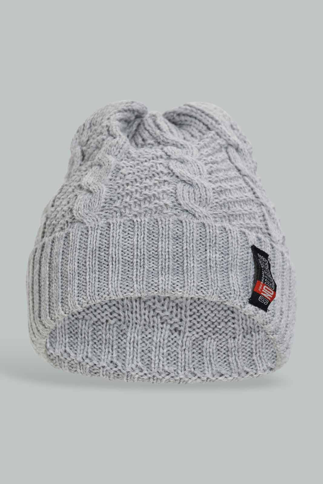 Redtag-Navy-And-Grey-Knitted-Cap-Set-Of-2-0,-Category:0,-Colour:Assorted,-Filter:Men's-Accessories,-New-In,-New-In-Men-ACC,-Non-Sale,-Section:Men,-W22A-Men's-