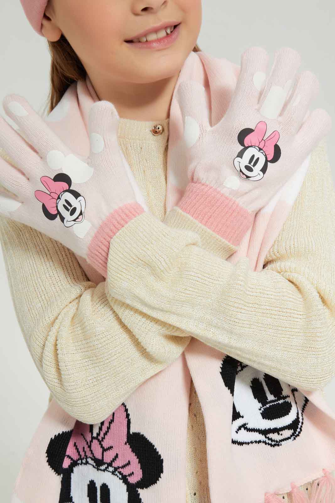 Redtag-Multicolour-Minnie-Set-Of-3-Scarf-Set-Category:Scarves,-CHR,-Colour:Na,-Dept:Girls,-Filter:Girls-Accessories,-GIR-Scarves,-New-In,-New-In-GIR-ACC,-Non-Sale,-Section:Girls-(0-to-14Yrs),-W22B-Girls-