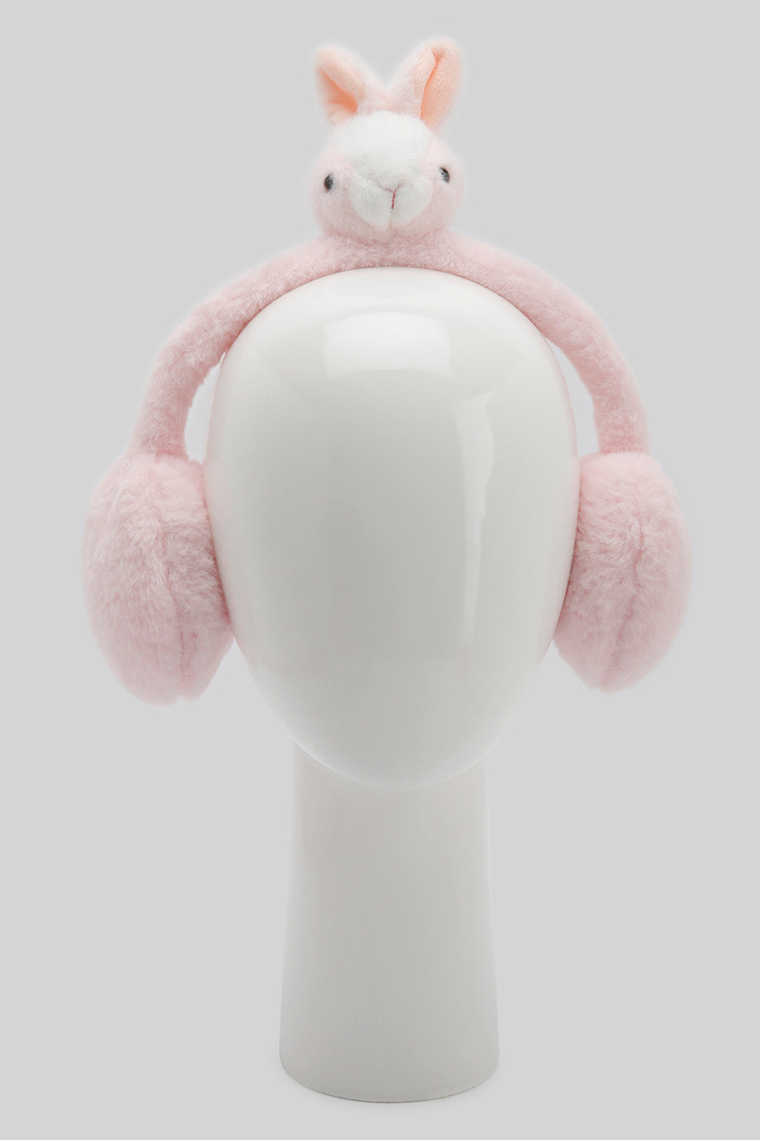 Redtag-White-And-Pink-Earmuff-Category:Knitted-Accessories,-Colour:Assorted,-Filter:Girls-Accessories,-GIR-Knitted-Accessories,-New-In,-New-In-GIR-ACC,-Non-Sale,-Section:Girls-(0-to-14Yrs),-W22A-Girls-