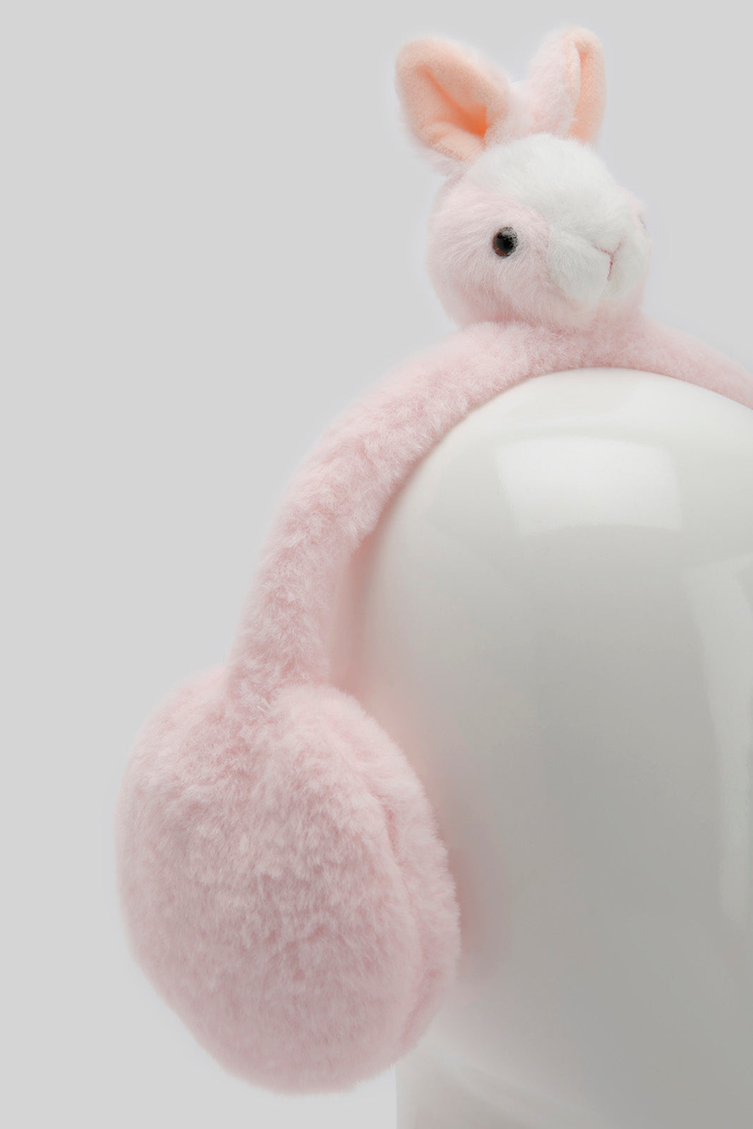 Redtag-White-And-Pink-Earmuff-Category:Knitted-Accessories,-Colour:Assorted,-Filter:Girls-Accessories,-GIR-Knitted-Accessories,-New-In,-New-In-GIR-ACC,-Non-Sale,-Section:Girls-(0-to-14Yrs),-W22A-Girls-