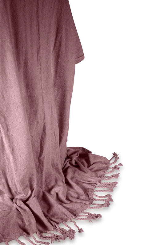 Redtag-Purple-Chenille-Throw-With-Silver-Metallic-Yarn-Category:Throws,-Colour:Purple,-Deals:New-In,-Dept:Home,-Filter:Home-Bedroom,-HMW-BED-Throws,-New-In-HMW-BED,-Non-Sale,-Section:Homewares,-W22B-Home-Bedroom-