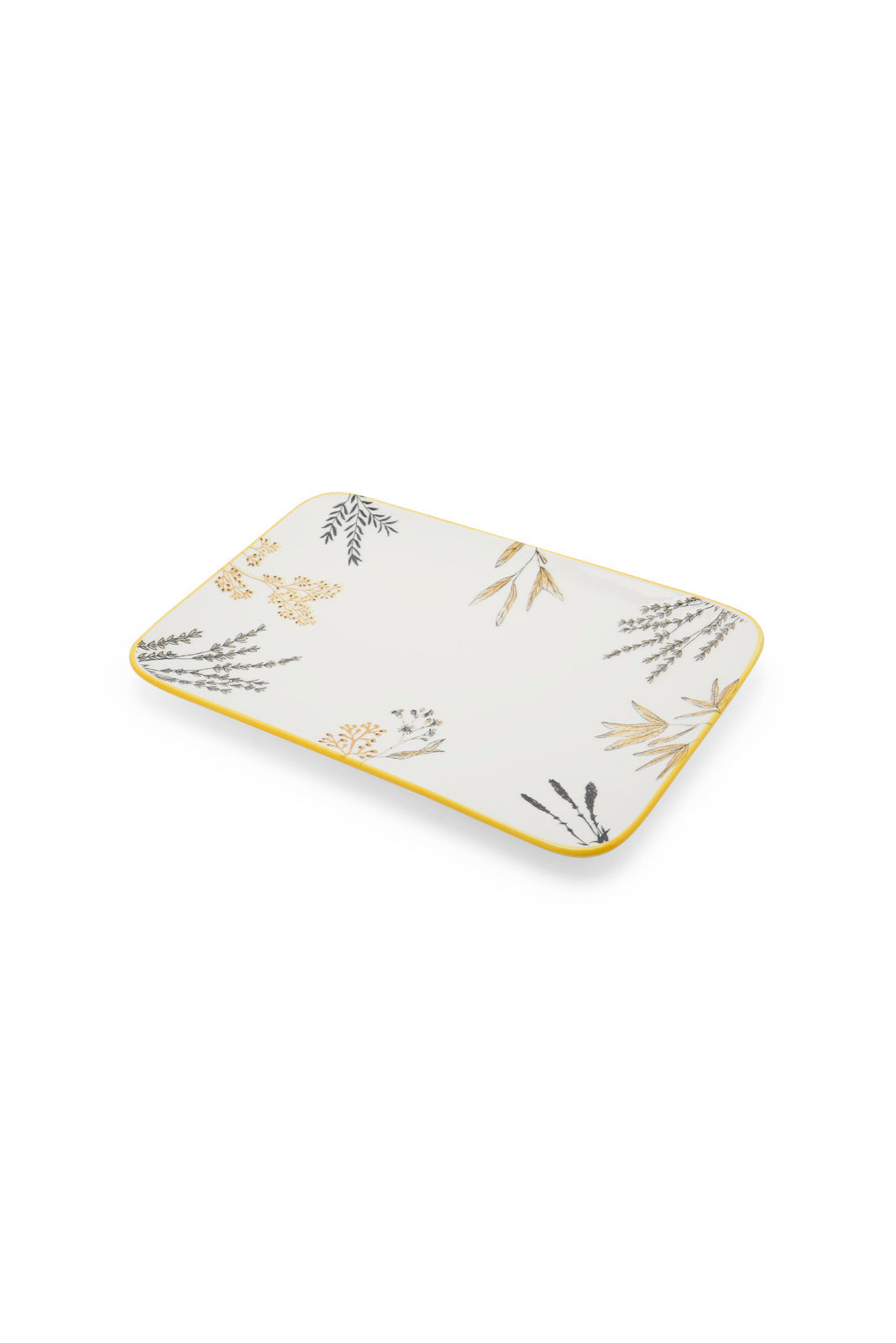 Redtag-Assorted-Floral-Print-Rectangle-Plate-Category:Bowls,-Colour:Assorted,-Deals:New-In,-Dept:Home,-Filter:Home-Dining,-HMW-DIN-Crockery,-New-In-HMW-DIN,-Non-Sale,-Section:Homewares,-W22A-Home-Dining-