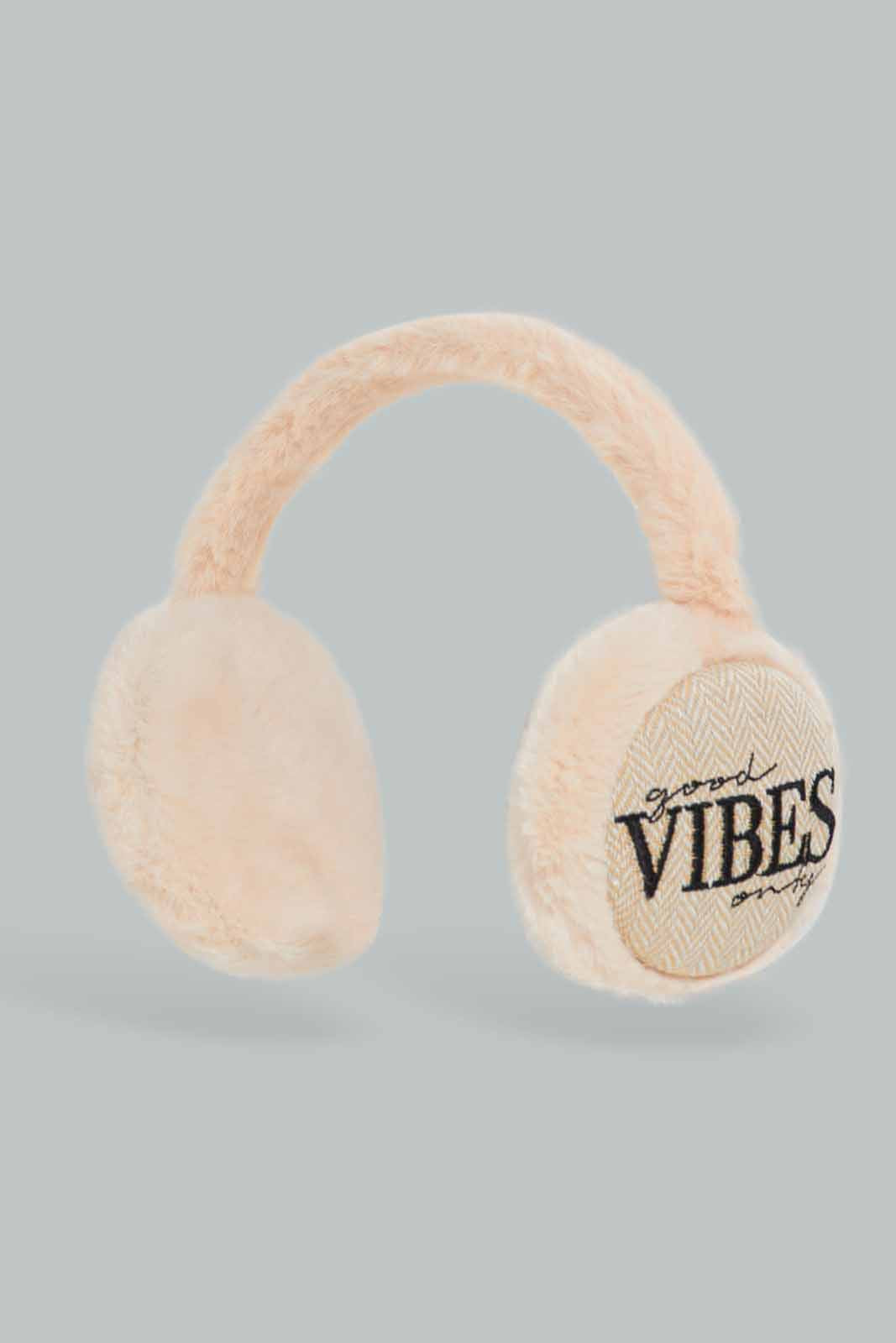 Redtag-Biege-Embelished-Headwarmer-Category:Knitted-Accessories,-Colour:Beige,-Dept:Ladieswear,-Filter:Women's-Accessories,-New-In,-New-In-Women-ACC,-Non-Sale,-Section:Women,-W22B,-Women-Knitted-Accessories-Women-