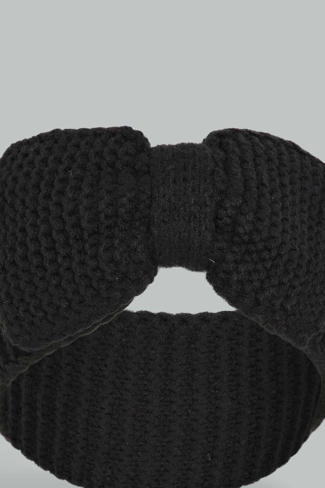 Redtag-Pink-&-Grey-Embellished-Knitted-Headwarmer-Category:Knitted-Accessories,-Colour:Assorted,-Dept:Ladieswear,-Filter:Women's-Accessories,-New-In,-New-In-Women-ACC,-Non-Sale,-Section:Women,-W22A,-Women-Knitted-Accessories-Women-