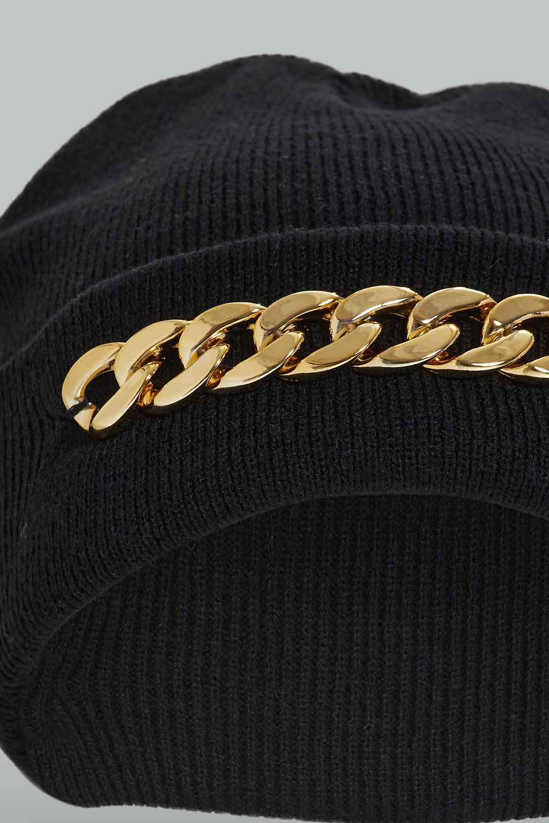 Redtag-Black-Embelished-Knitted-Cap-Category:Knitted-Accessories,-Colour:Black,-Dept:Ladieswear,-Filter:Women's-Accessories,-New-In,-New-In-Women-ACC,-Non-Sale,-Section:Women,-W22A,-Women-Knitted-Accessories-Women-