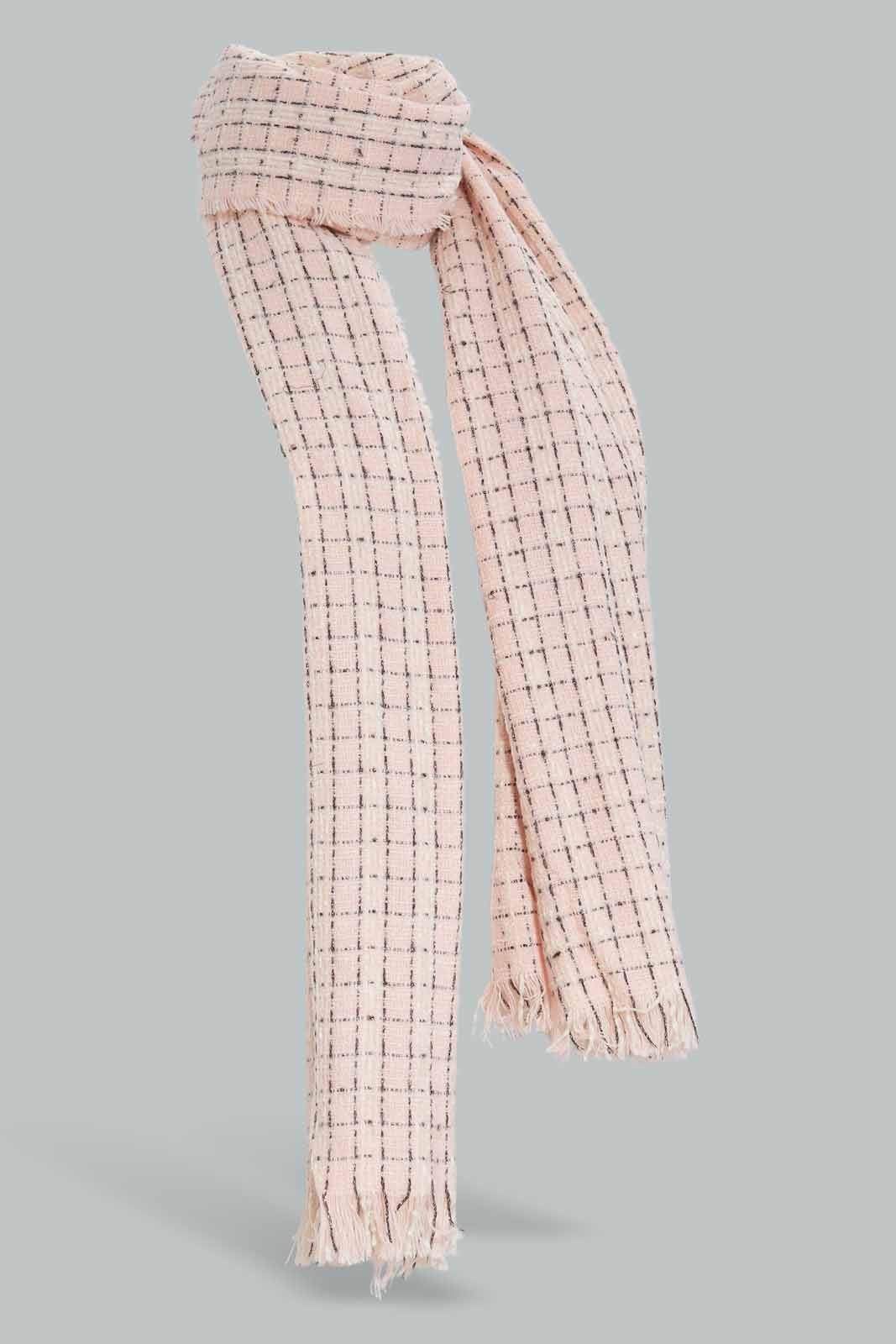 Redtag-Assorted-Embellished-Knitted-Scarfs-Category:Scarves,-Colour:Assorted,-Filter:Women's-Accessories,-New-In,-New-In-Women-ACC,-Non-Sale,-Section:Women,-W22A,-Women-Scarves-Women-
