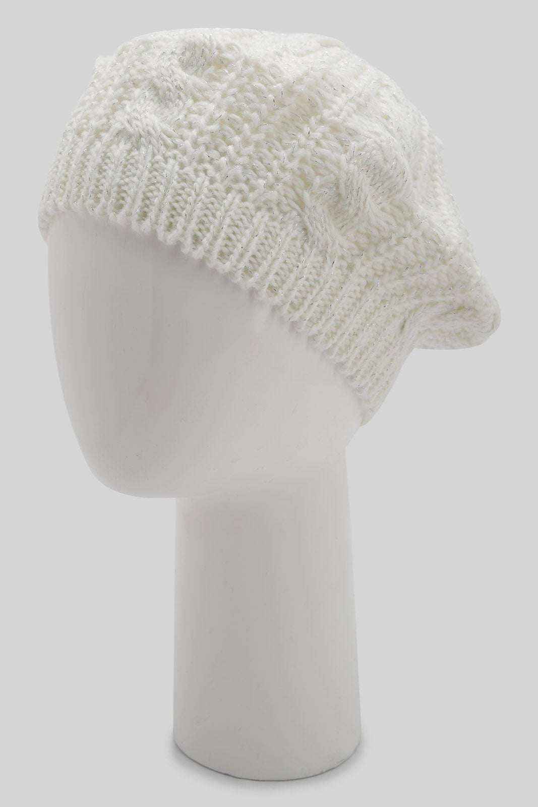 Redtag-Pink-&-White-Embellished-Set-Of-2-Knitted-Cap-Category:Knitted-Accessories,-Colour:Assorted,-Filter:Women's-Accessories,-New-In,-New-In-Women-ACC,-Non-Sale,-Section:Women,-W22B,-Women-Knitted-Accessories-Women-