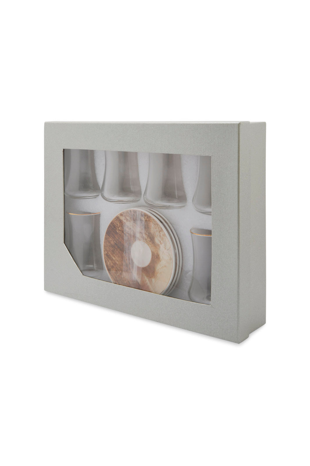 Redtag-Brown-Arabic-Tea-Set-(-12-Piece)-Category:Cups-&-Mugs,-Colour:Brown,-Deals:New-In,-Dept:Home,-Filter:Home-Dining,-HMW-DIN-Crockery,-New-In-HMW-DIN,-Non-Sale,-Section:Homewares,-W22B-Home-Dining-