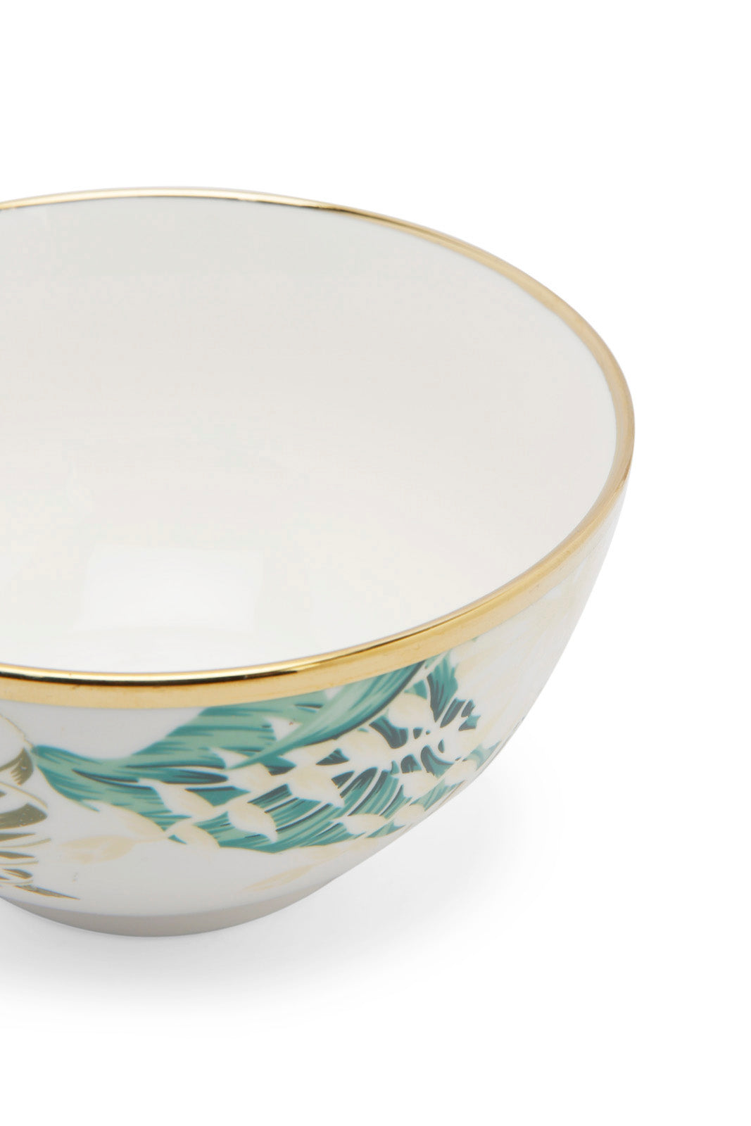 Redtag-Assorted-Floral-Bowl-With-Gold-Rim-Category:Bowls,-Colour:Assorted,-Deals:New-In,-Dept:Home,-Filter:Home-Dining,-HMW-DIN-Crockery,-New-In-HMW-DIN,-Non-Sale,-Section:Homewares,-W22A-Home-Dining-