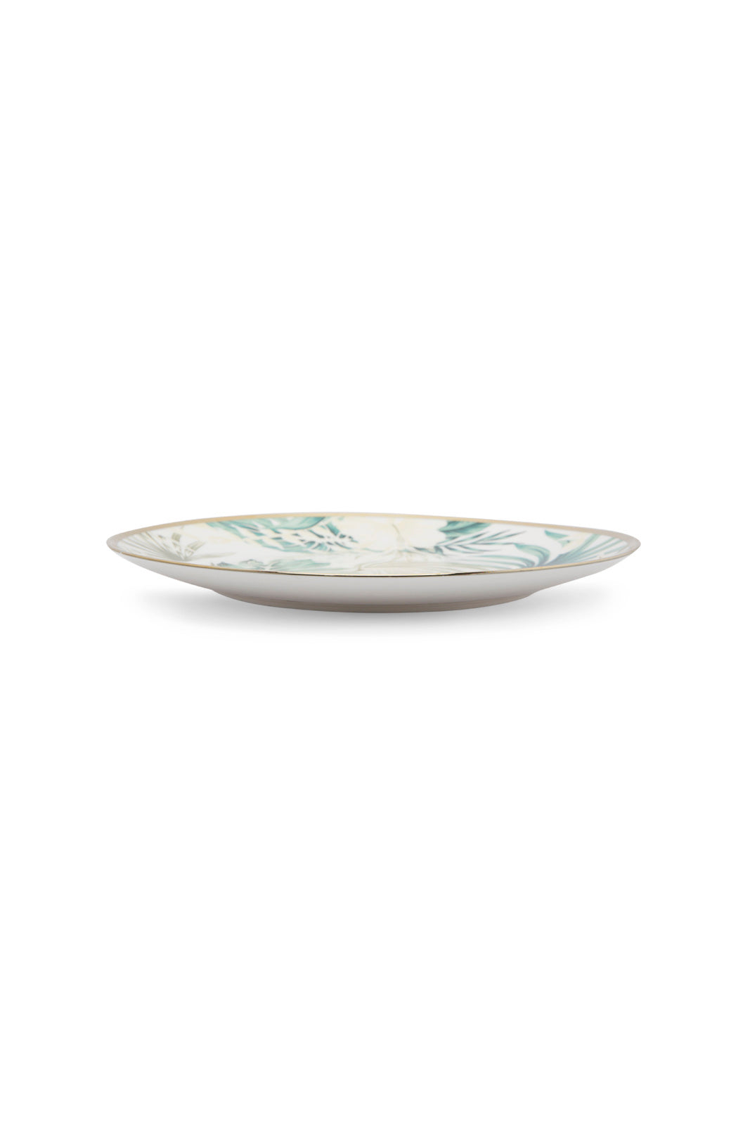 Redtag-Assorted-Floral-Coupe-Shape-Dinner-Plate-With-Gold-Rim-Category:Plates,-Colour:Assorted,-Deals:New-In,-Dept:Home,-Filter:Home-Dining,-HMW-DIN-Crockery,-New-In-HMW-DIN,-Non-Sale,-Section:Homewares,-W22A-Home-Dining-