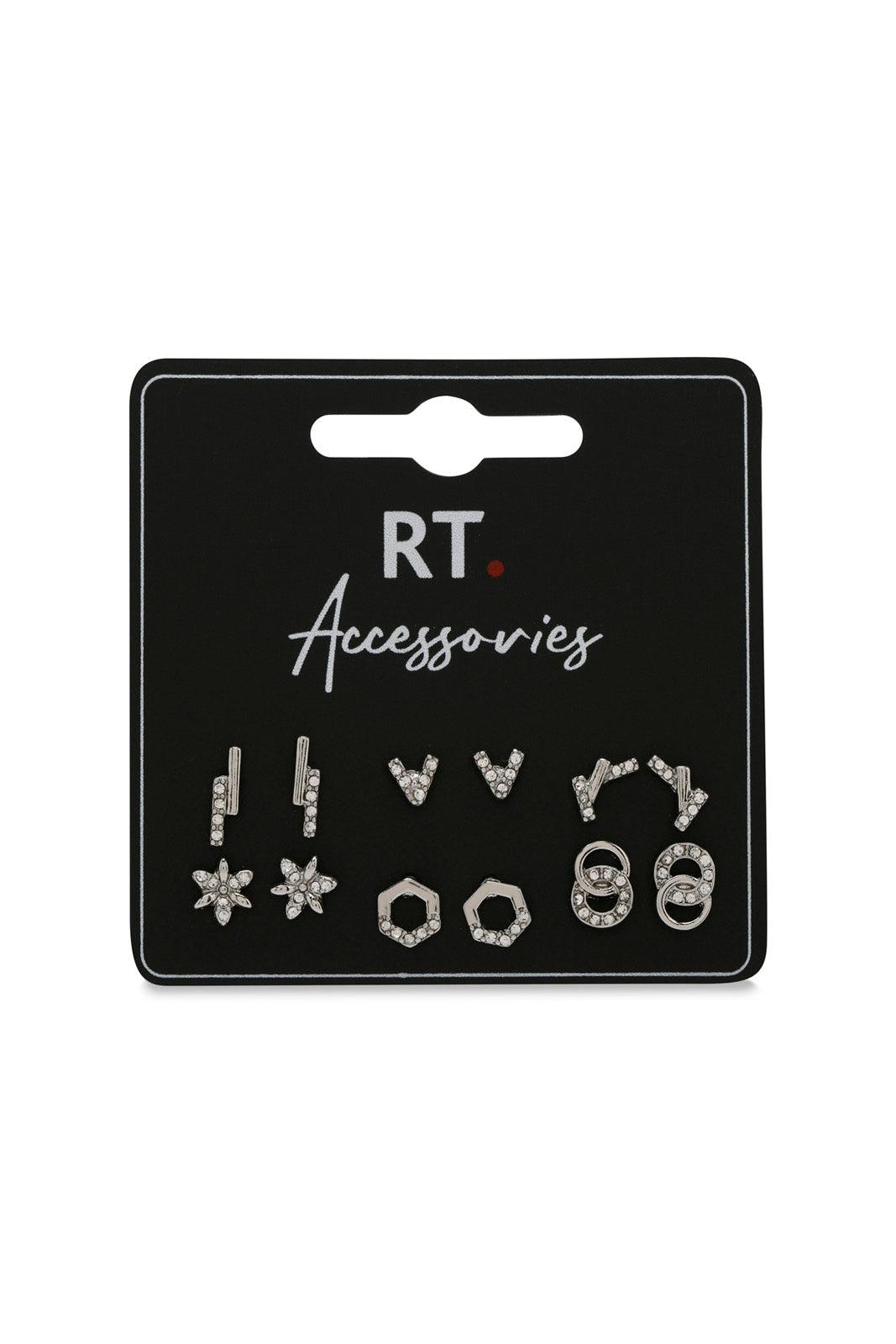 Redtag-Assorted-Earrings-Category:Jewellery,-Colour:Assorted,-Filter:Women's-Accessories,-LEC-Jewellery,-New-In,-New-In-Women-ACC,-Non-Sale,-Section:Women,-W22B-Women-