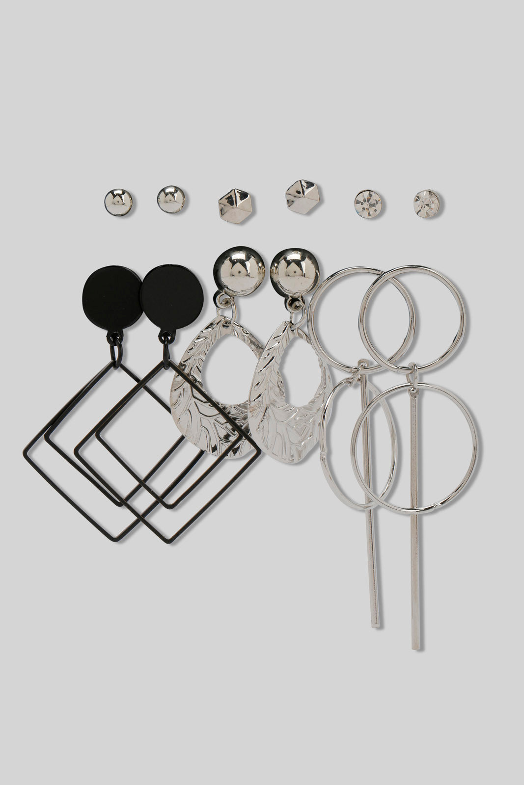 Redtag-Assorted-Earrings-Category:Jewellery,-Colour:Assorted,-Filter:Women's-Accessories,-LEC-Jewellery,-New-In,-New-In-Women-ACC,-Non-Sale,-Section:Women,-W22B-Women-