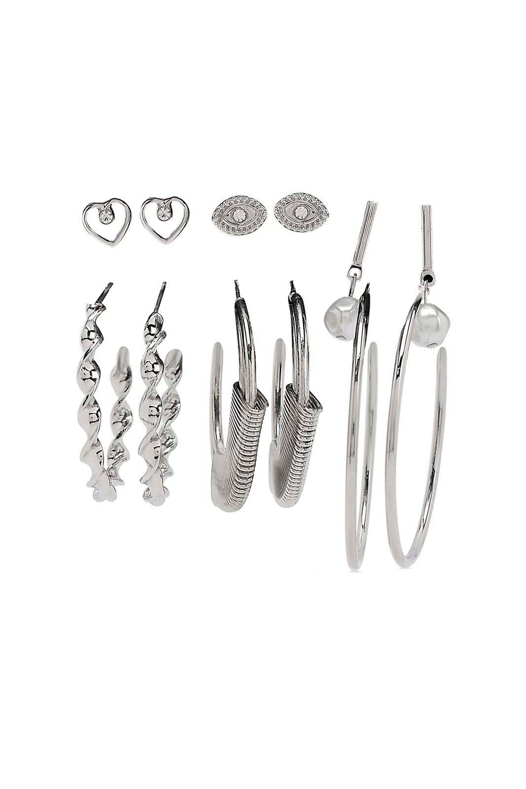 Redtag-Assorted-Earrings-Category:Jewellery,-Colour:Assorted,-Filter:Women's-Accessories,-LEC-Jewellery,-New-In,-New-In-Women-ACC,-Non-Sale,-Section:Women,-W22B-Women-