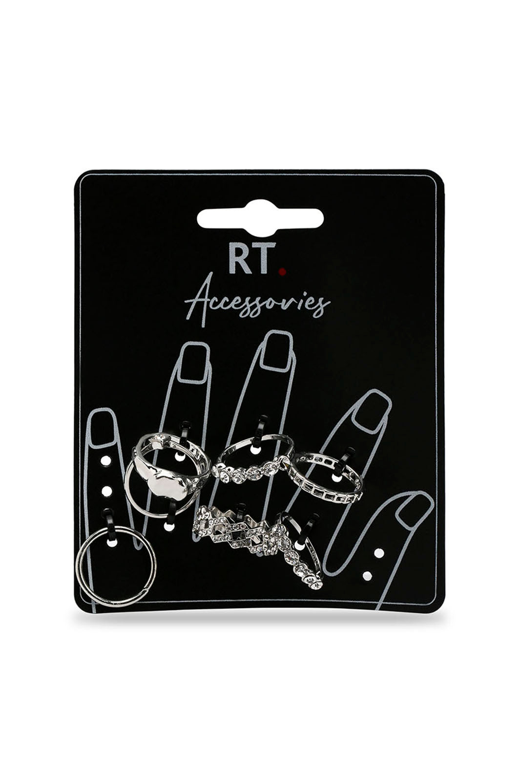 Redtag-Assorted-Rings-Category:Jewellery,-Colour:Assorted,-Filter:Women's-Accessories,-New-In,-New-In-Women-ACC,-Non-Sale,-Section:Women,-W22B,-Women-Jewellery-Women-