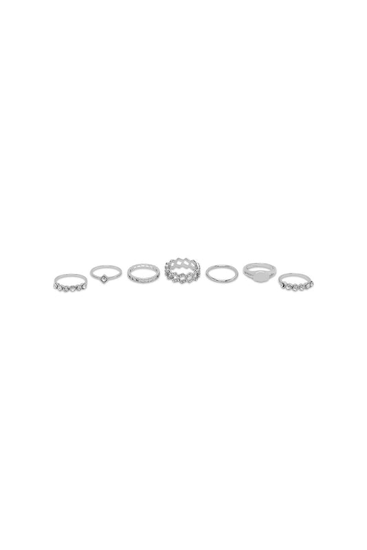 Redtag-Assorted-Rings-Category:Jewellery,-Colour:Assorted,-Filter:Women's-Accessories,-New-In,-New-In-Women-ACC,-Non-Sale,-Section:Women,-W22B,-Women-Jewellery-Women-