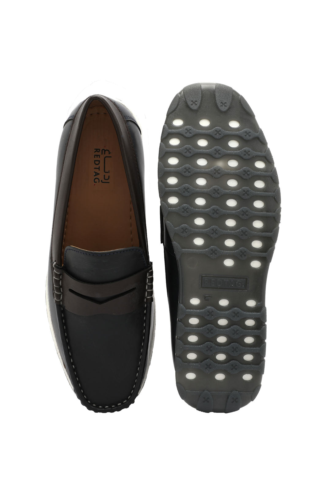 Redtag-Navy-Penny-Loafer-Category:Shoes,-Colour:Navy,-Deals:New-In,-Dept:Menswear,-Filter:Men's-Footwear,-Men-Shoes,-New-In-Men-FOO,-Non-Sale,-Section:Men,-W22B-Men's-