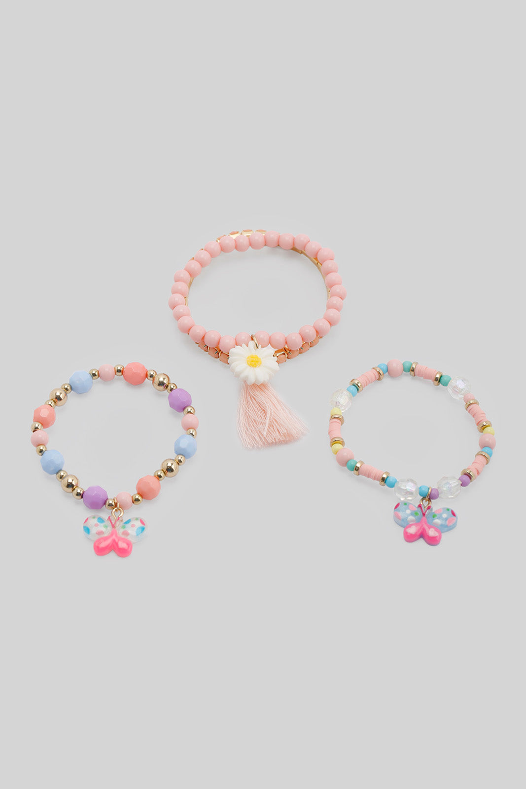 Redtag-S/4-Bracelet-Category:Jewellery,-Colour:Assorted,-Filter:Girls-Accessories,-GIR-Jewellery,-New-In,-New-In-GIR-ACC,-Non-Sale,-Section:Girls-(0-to-14Yrs),-W22B-Girls-