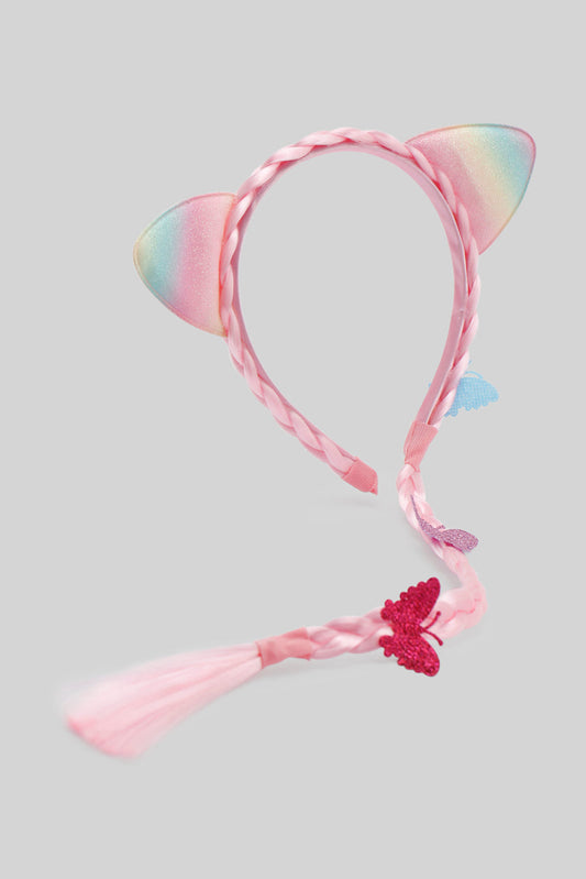 Redtag-S/1-Headband-Category:Hair-Accessories,-Colour:Assorted,-Filter:Girls-Accessories,-GIR-Hair-Accessories,-New-In,-New-In-GIR-ACC,-Non-Sale,-Section:Girls-(0-to-14Yrs),-W22B-Girls-