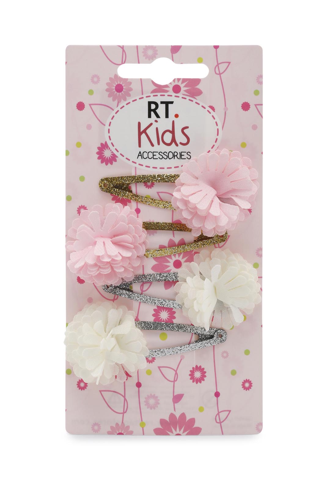 Redtag-S/4-Hair-Clip-Category:Hair-Accessories,-Colour:Assorted,-Filter:Girls-Accessories,-GIR-Hair-Accessories,-New-In,-New-In-GIR-ACC,-Non-Sale,-Section:Girls-(0-to-14Yrs),-W22B-Girls-