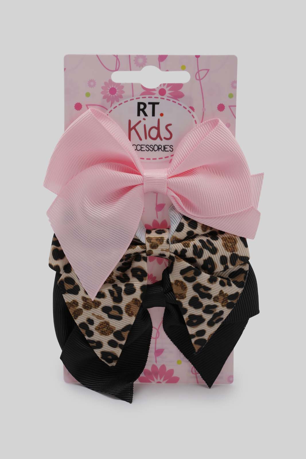 Redtag-S/3-Hair-Clip-Category:Hair-Accessories,-Colour:Assorted,-Filter:Girls-Accessories,-GIR-Hair-Accessories,-New-In,-New-In-GIR-ACC,-Non-Sale,-Section:Girls-(0-to-14Yrs),-W22B-Girls-