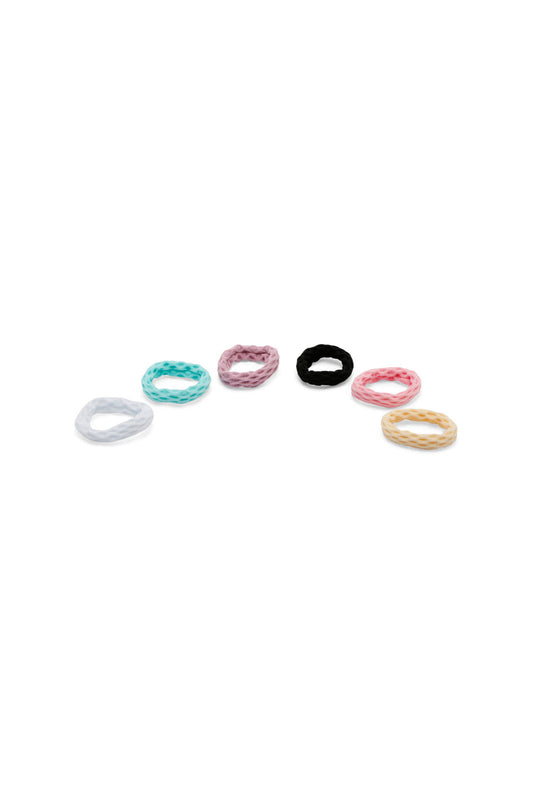 Redtag-S/6-Elastic-Band-Category:Hair-Accessories,-Colour:Assorted,-Filter:Girls-Accessories,-GIR-Hair-Accessories,-New-In,-New-In-GIR-ACC,-Non-Sale,-Section:Girls-(0-to-14Yrs),-W22B-Girls-