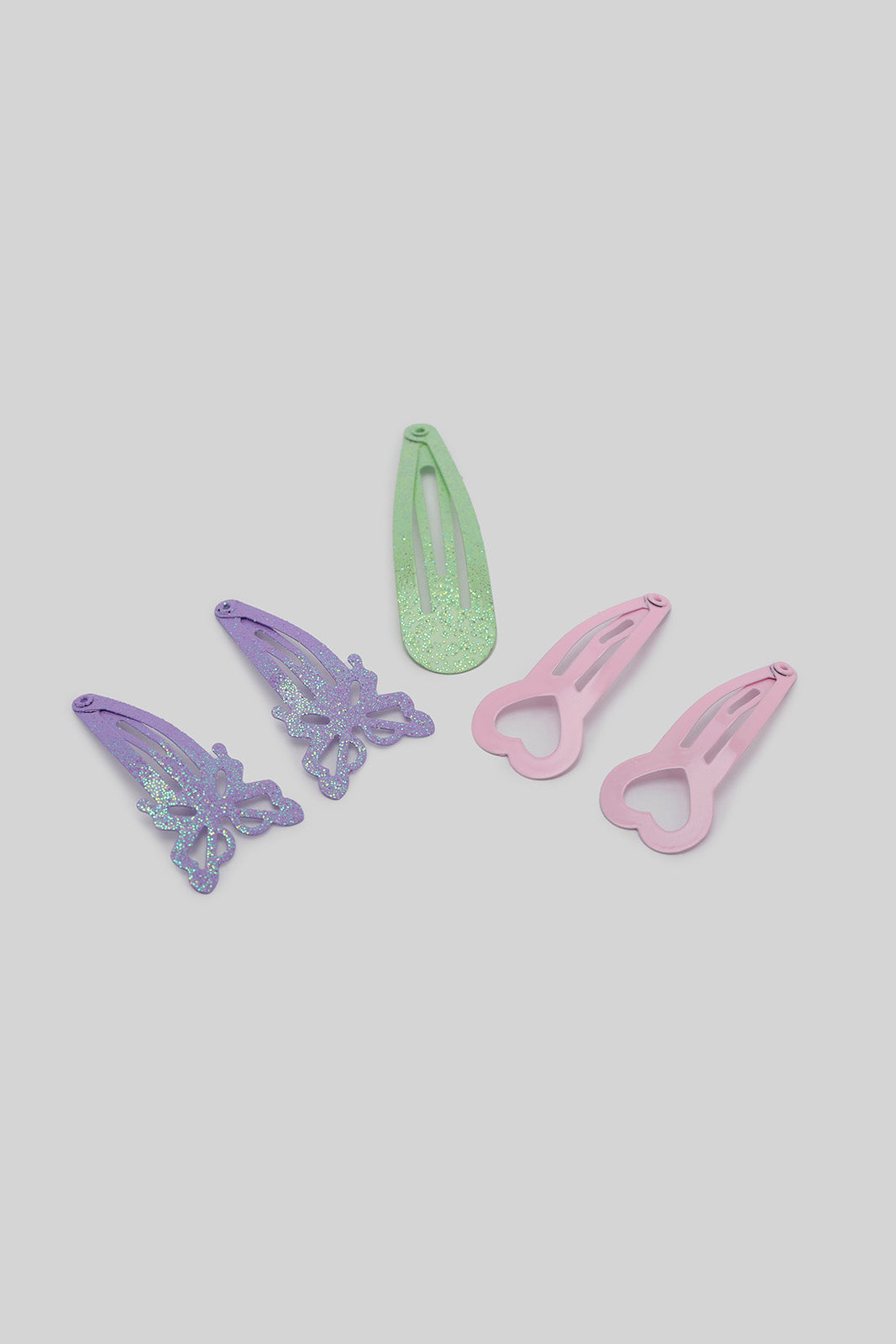 Redtag-S/5-Hair-Clip+S/15-Elastic-Band-Category:Hair-Accessories,-Colour:Assorted,-Filter:Girls-Accessories,-GIR-Hair-Accessories,-New-In,-New-In-GIR-ACC,-Non-Sale,-Section:Girls-(0-to-14Yrs),-W22B-Girls-
