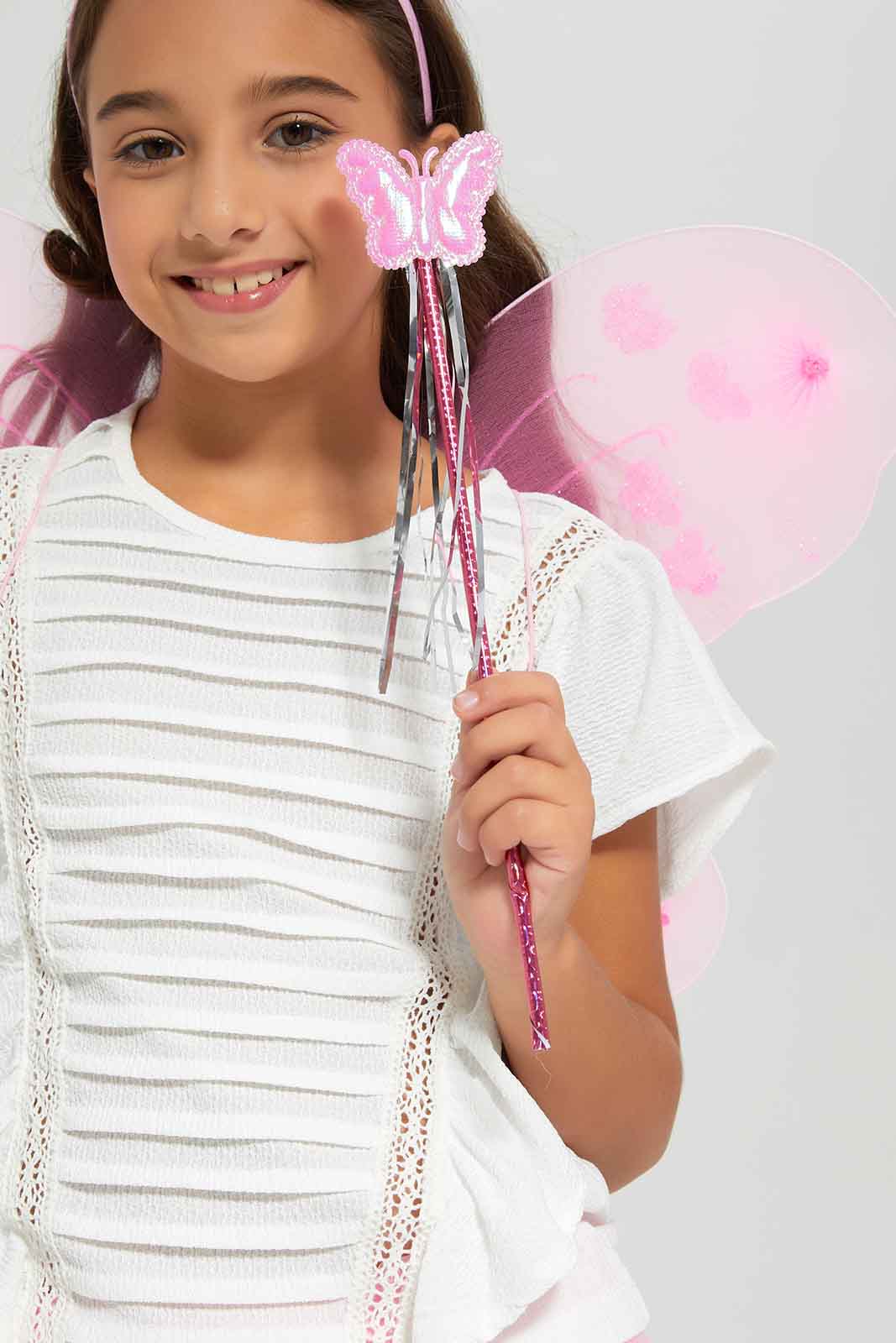 Redtag-Wing-Set-Category:Butterfly-Dress-Set,-Colour:Assorted,-Filter:Girls-Accessories,-GIR-Butterfly-Dress-Set,-New-In,-New-In-GIR-ACC,-Non-Sale,-Section:Girls-(0-to-14Yrs),-W22B-Girls-