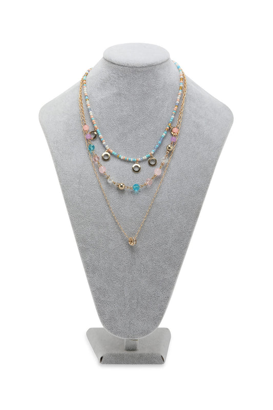 Redtag-S/1-Necklace+S/1-Bracelet-Category:Jewellery,-Colour:Assorted,-Dept:Girls,-Filter:Girls-Accessories,-GIR-Jewellery,-New-In,-New-In-GIR-ACC,-Non-Sale,-Section:Girls-(0-to-14Yrs),-W22B-Girls-