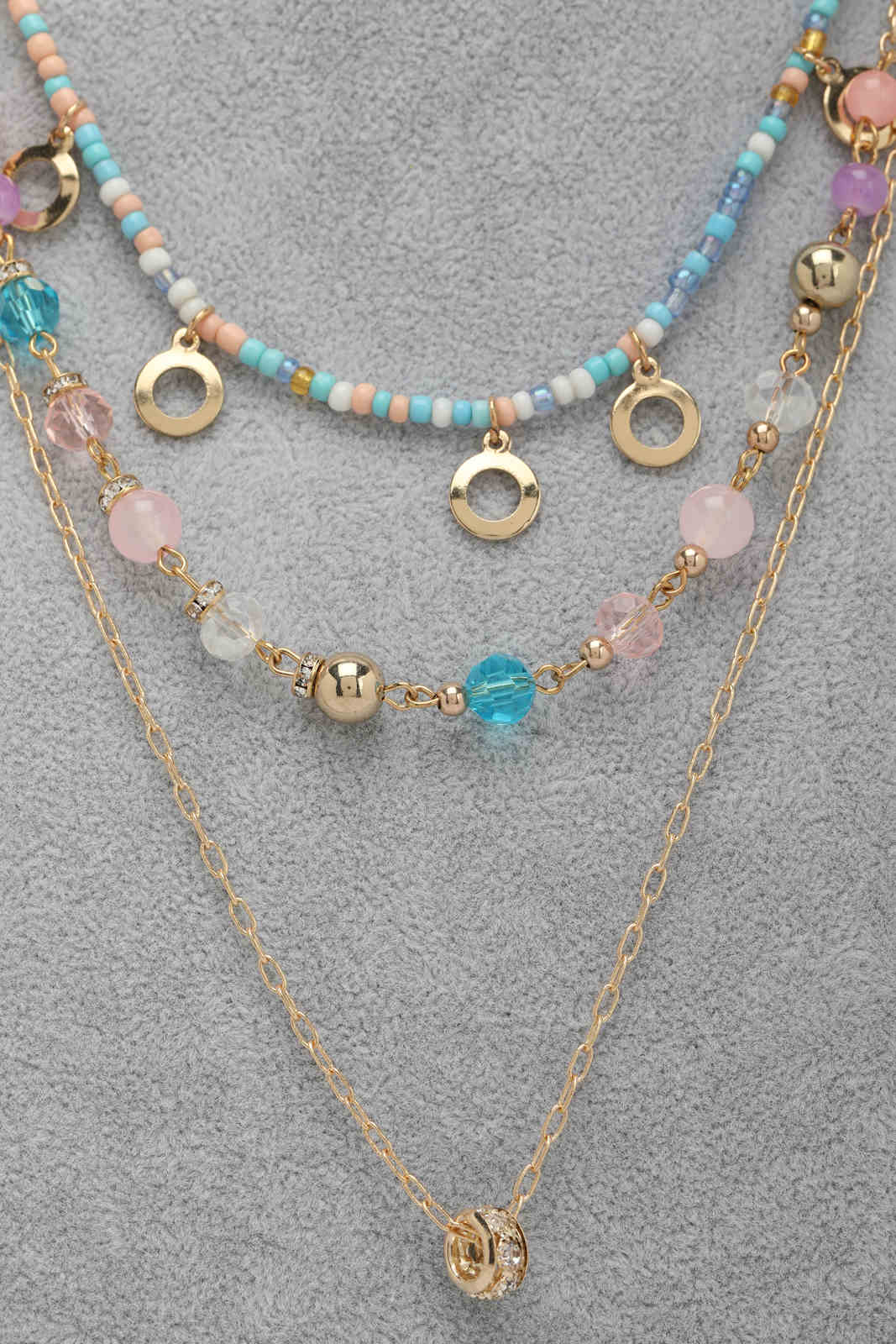 Redtag-S/1-Necklace+S/1-Bracelet-Category:Jewellery,-Colour:Assorted,-Dept:Girls,-Filter:Girls-Accessories,-GIR-Jewellery,-New-In,-New-In-GIR-ACC,-Non-Sale,-Section:Girls-(0-to-14Yrs),-W22B-Girls-