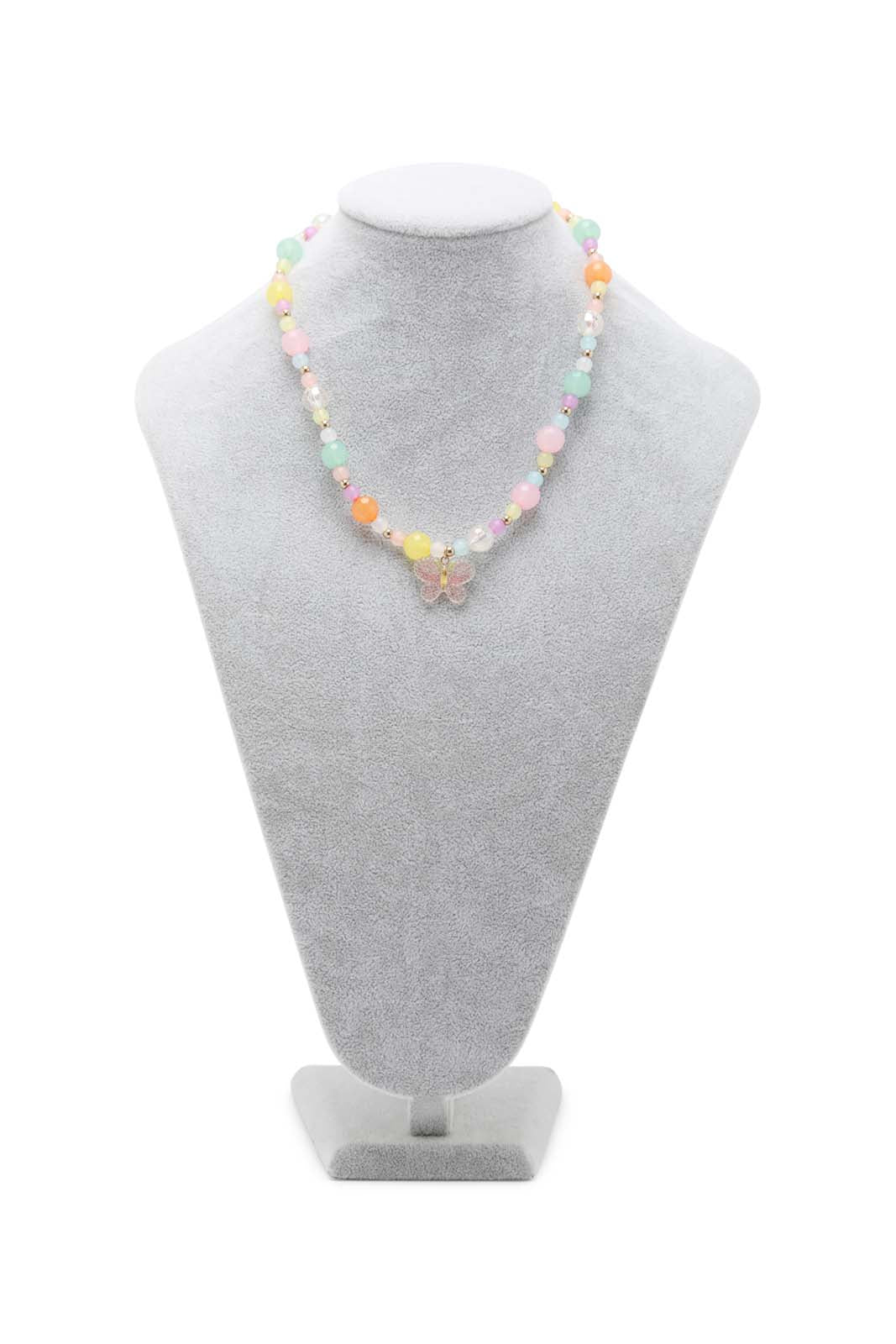 Redtag-S/1-Necklace+S/1-Bracelet-Category:Jewellery,-Colour:Assorted,-Dept:Girls,-Filter:Girls-Accessories,-GIR-Jewellery,-New-In,-New-In-GIR-ACC,-Non-Sale,-Section:Girls-(0-to-14Yrs),-W22B-Girls-