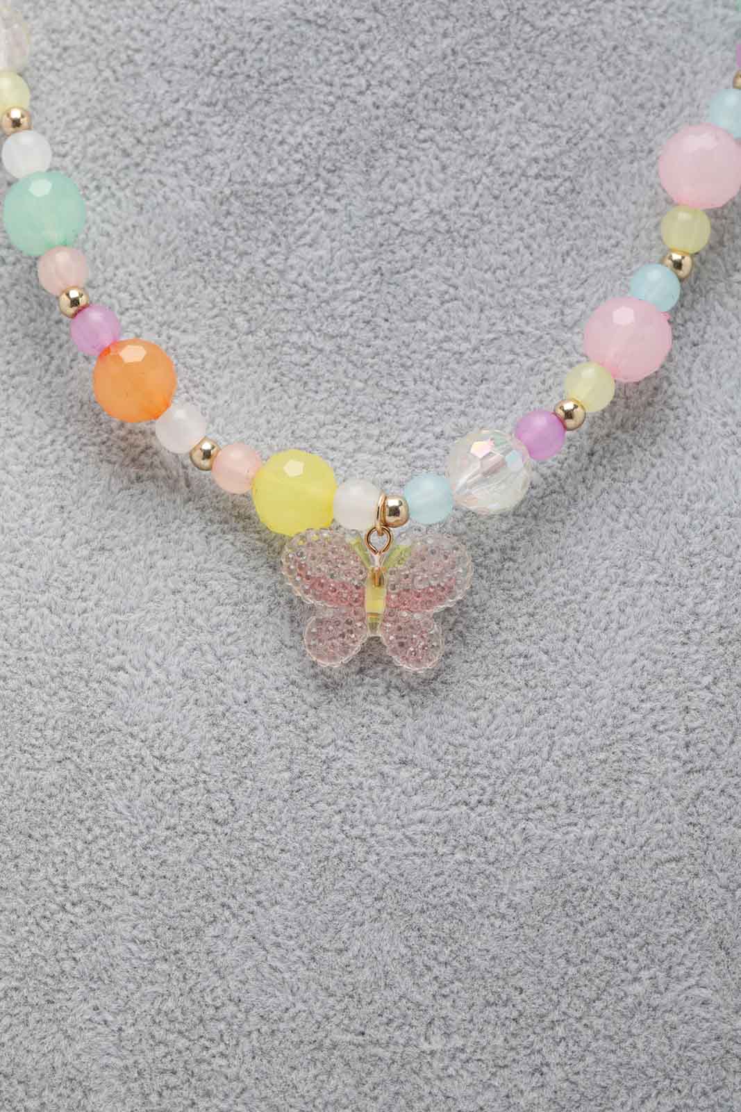 Redtag-S/1-Necklace+S/1-Bracelet-Category:Jewellery,-Colour:Assorted,-Dept:Girls,-Filter:Girls-Accessories,-GIR-Jewellery,-New-In,-New-In-GIR-ACC,-Non-Sale,-Section:Girls-(0-to-14Yrs),-W22B-Girls-