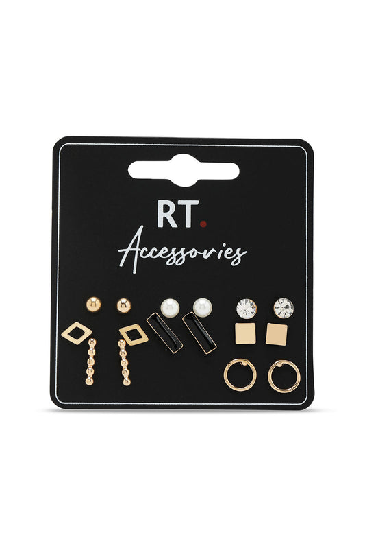 Redtag-Earrings-Category:Jewellery,-Colour:Assorted,-Dept:Ladieswear,-Filter:Women's-Accessories,-LEC-Jewellery,-New-In,-New-In-Women-ACC,-Non-Sale,-Section:Women,-W22B-Women-