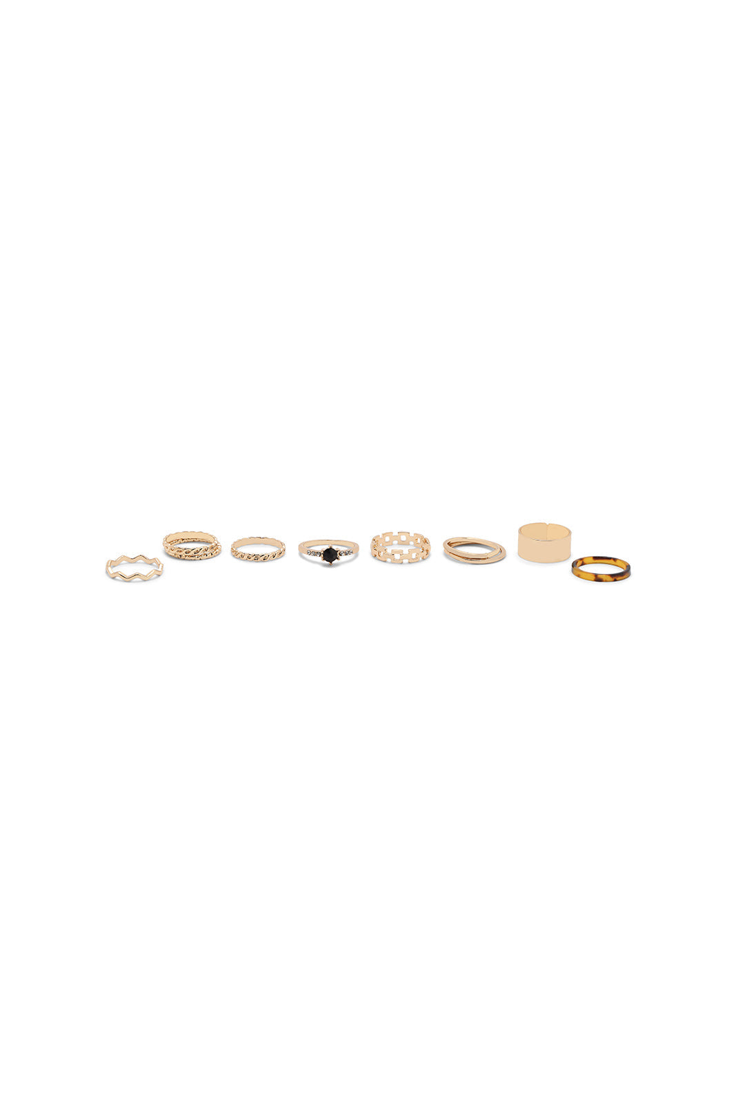 Redtag-Ring-Set-Category:Jewellery,-Colour:Assorted,-Dept:Ladieswear,-Filter:Women's-Accessories,-New-In,-New-In-Women-ACC,-Non-Sale,-Section:Women,-W22B,-Women-Jewellery-Women-