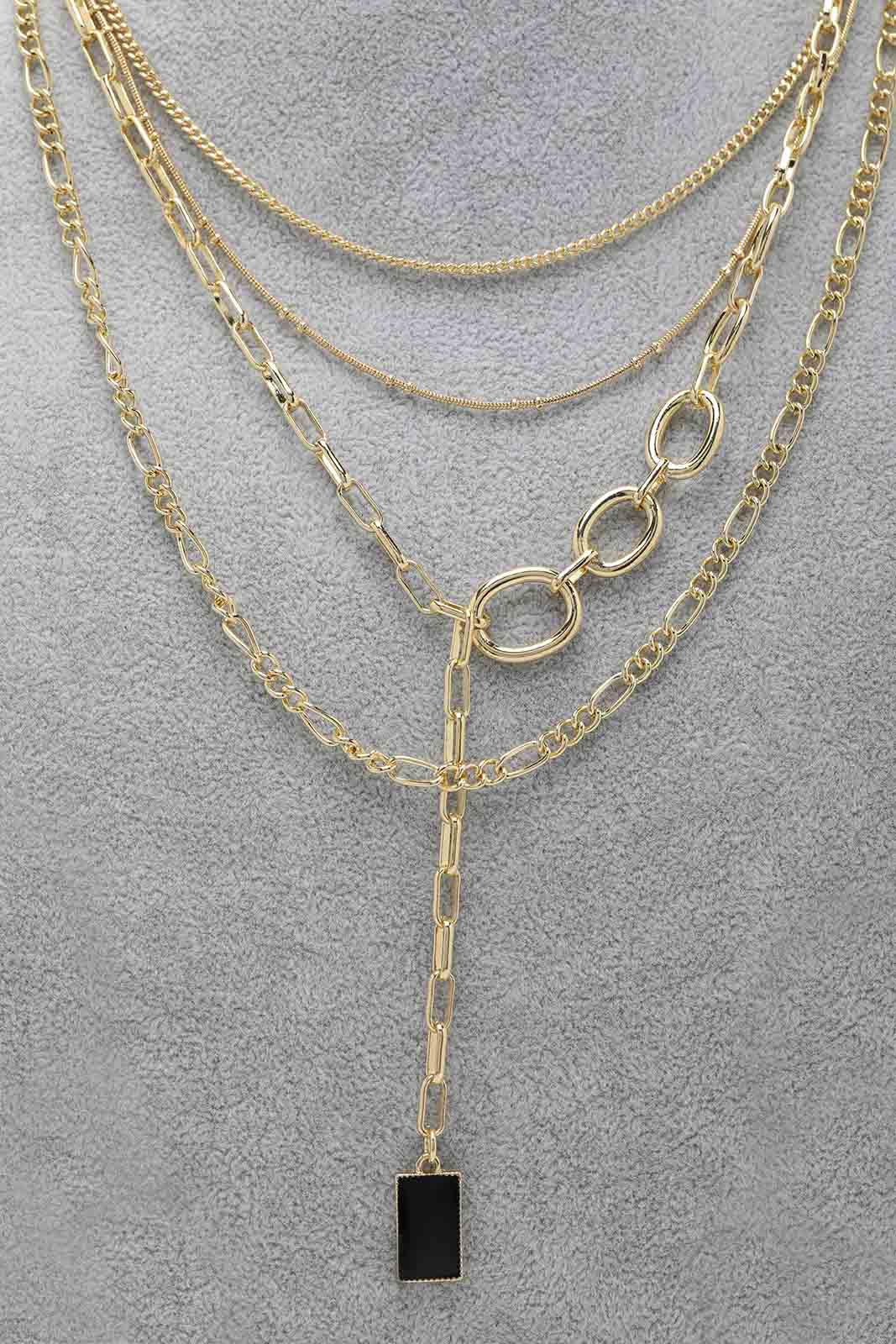 Redtag-Necklace-Category:Jewellery,-Colour:Assorted,-Dept:Ladieswear,-Filter:Women's-Accessories,-LEC-Jewellery,-New-In,-New-In-Women-ACC,-Non-Sale,-Section:Women,-W22B-Women-