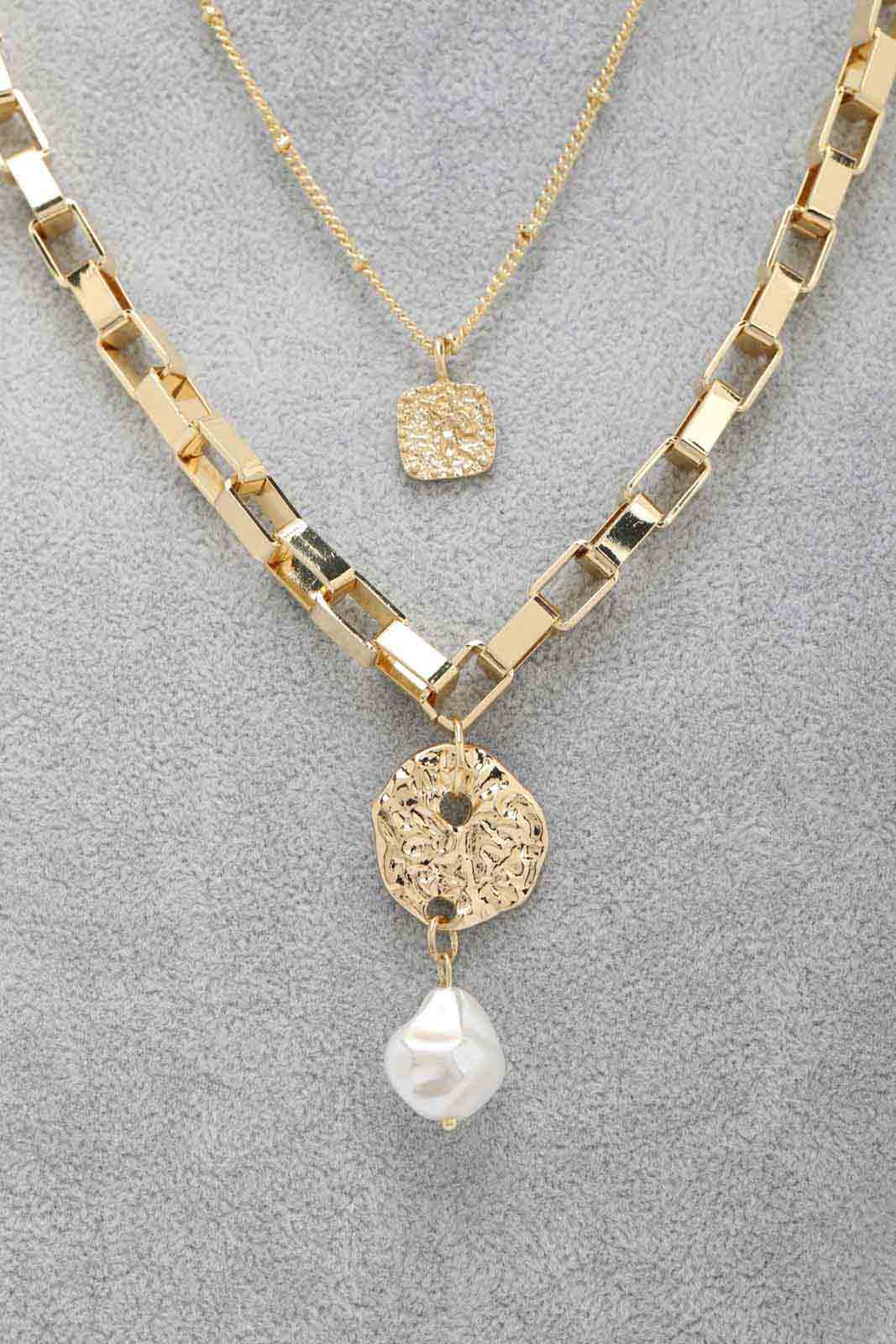 Redtag-Necklace-Category:Jewellery,-Colour:Assorted,-Dept:Ladieswear,-Filter:Women's-Accessories,-LEC-Jewellery,-New-In,-New-In-Women-ACC,-Non-Sale,-Section:Women,-W22B-Women-