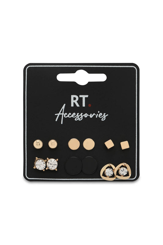 Redtag-Earrings-Category:Jewellery,-Colour:Assorted,-Dept:Ladieswear,-Filter:Women's-Accessories,-LEC-Jewellery,-New-In,-New-In-Women-ACC,-Non-Sale,-Section:Women,-W22B-Women-