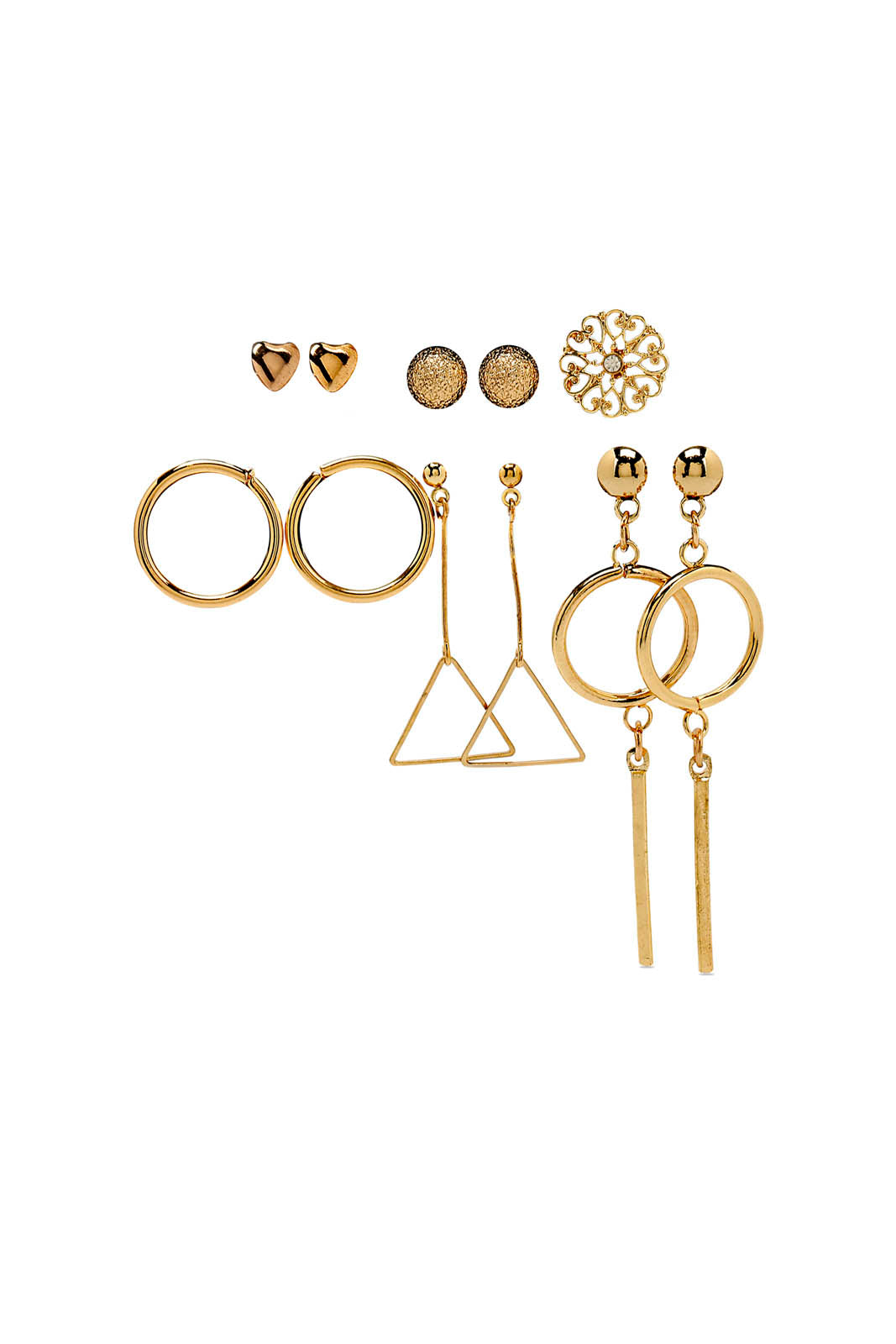 Redtag-Earrings-Category:Jewellery,-Colour:Assorted,-Dept:Ladieswear,-Filter:Women's-Accessories,-LEC-Jewellery,-New-In,-New-In-Women-ACC,-Non-Sale,-Section:Women,-W22B-Women-