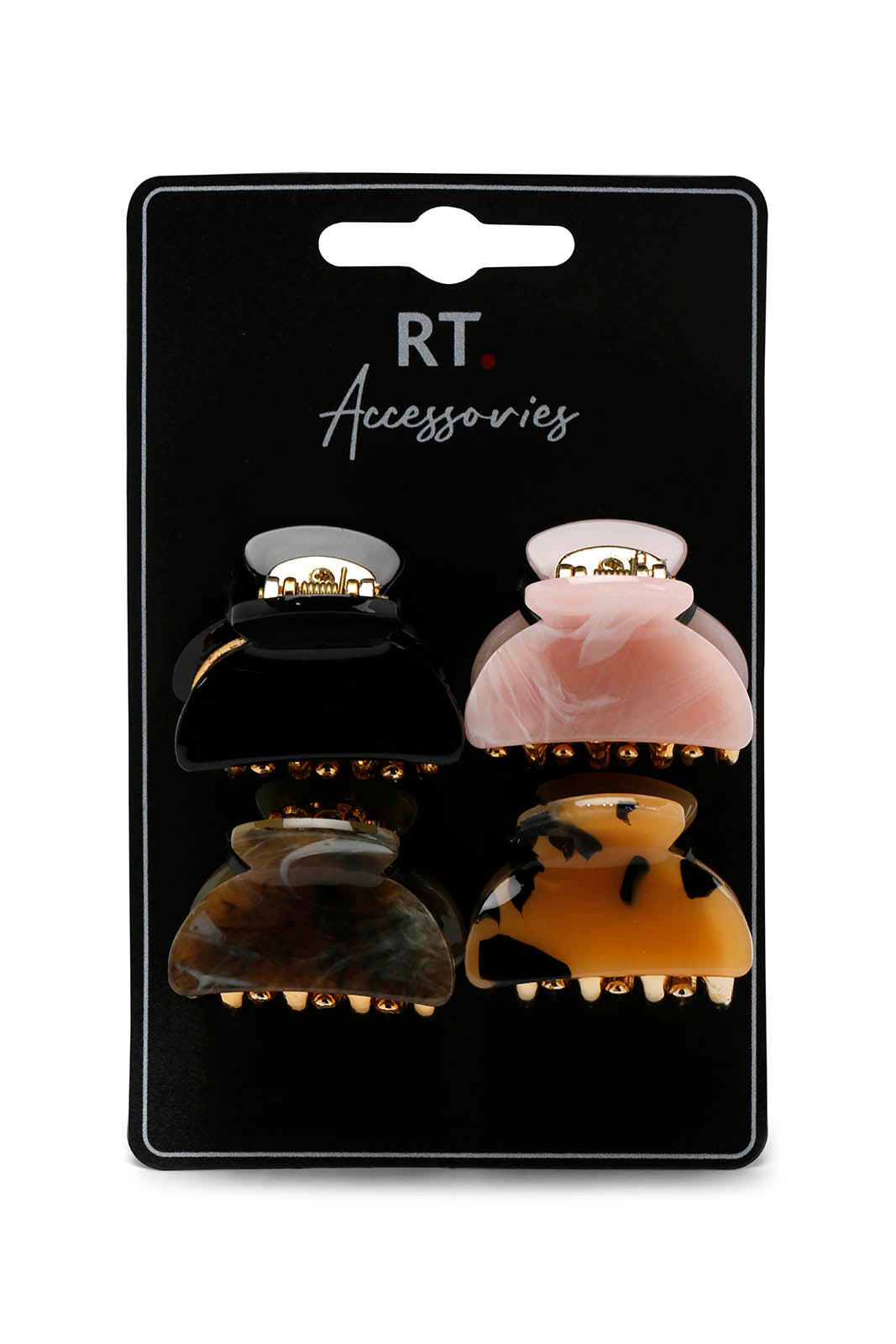 Redtag-Claw-Category:Hair-Accessories,-Colour:Assorted,-Dept:Ladieswear,-Filter:Women's-Accessories,-New-In,-New-In-Women-ACC,-Non-Sale,-Section:Women,-W22B,-Women-Hair-Accessories-Women-