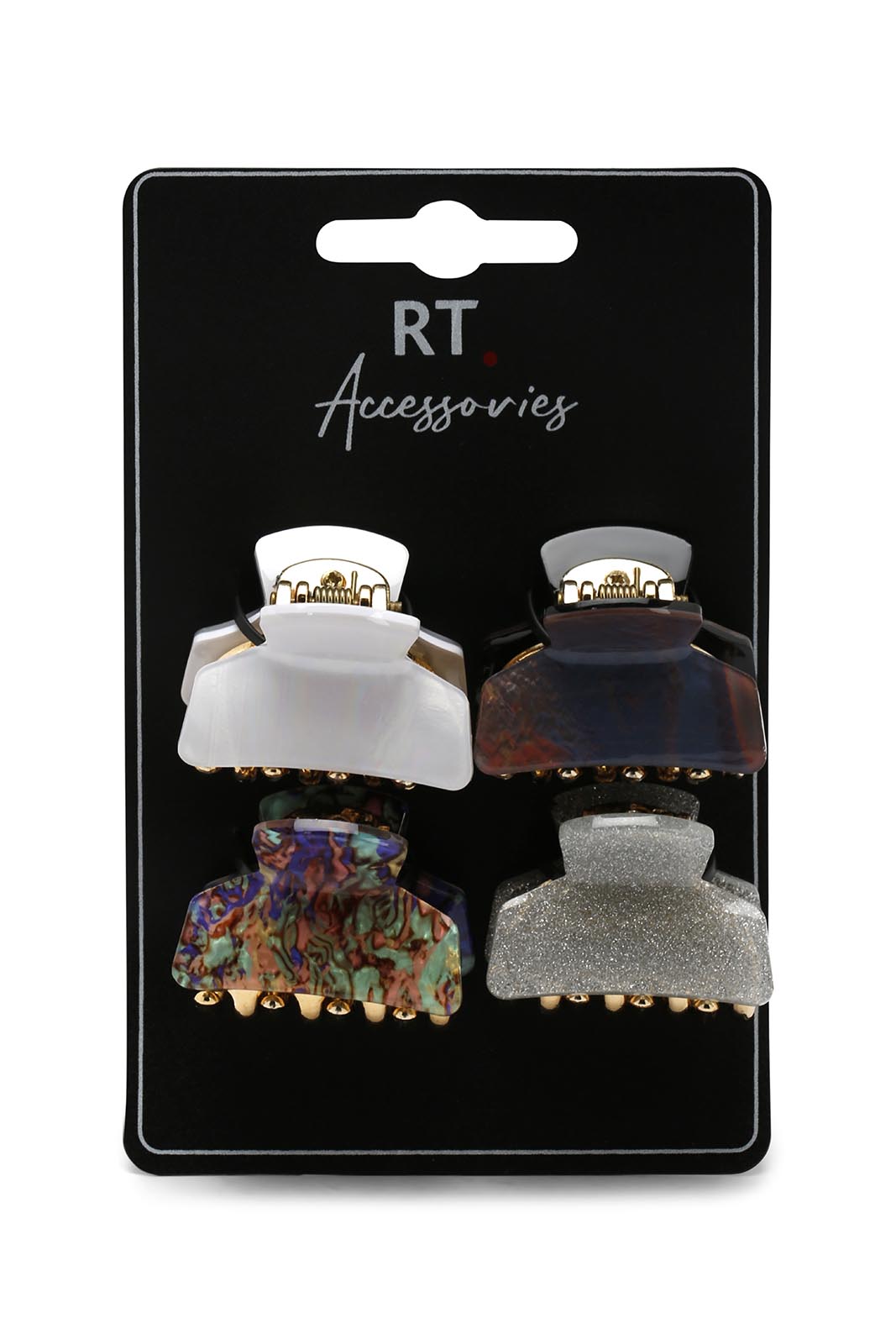 Redtag-Claw-Category:Hair-Accessories,-Colour:Assorted,-Dept:Ladieswear,-Filter:Women's-Accessories,-New-In,-New-In-Women-ACC,-Non-Sale,-Section:Women,-W22B,-Women-Hair-Accessories-Women-