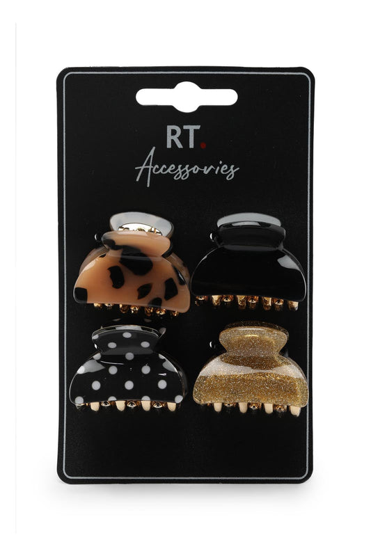 Redtag-Claw-Category:Hair-Accessories,-Colour:Assorted,-Dept:Ladieswear,-Filter:Women's-Accessories,-New-In,-New-In-Women-ACC,-Non-Sale,-Section:Women,-W22B,-Women-Hair-Accessories-Women-