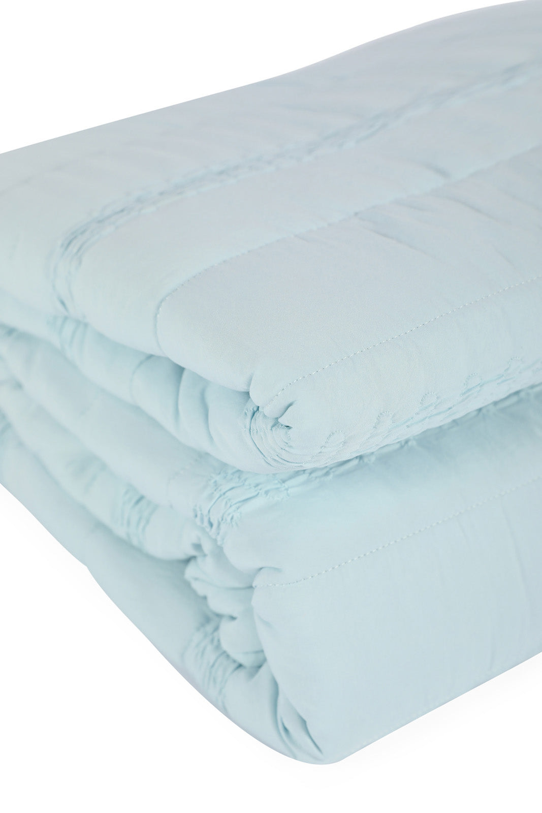 Redtag-Teal-2-Pc-Gathered-Bedspread-(Single-Size)-Category:Bedspreads,-Colour:Teal,-Deals:New-In,-Dept:Home,-Filter:Home-Bedroom,-HMW-BED-Bedspreads,-Nature,-New-In-HMW-BED,-Non-Sale,-Section:Homewares,-W22B-Home-Bedroom-