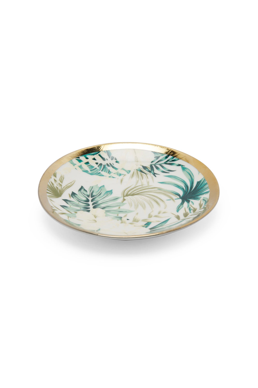 Redtag-Green-Floral-Tea-Cup-&-Saucer-Category:Cups-&-Mugs,-Colour:Assorted,-Deals:New-In,-Dept:Home,-Filter:Home-Dining,-HMW-DIN-Crockery,-New-In-HMW-DIN,-Non-Sale,-Section:Homewares,-W22A-Home-Dining-