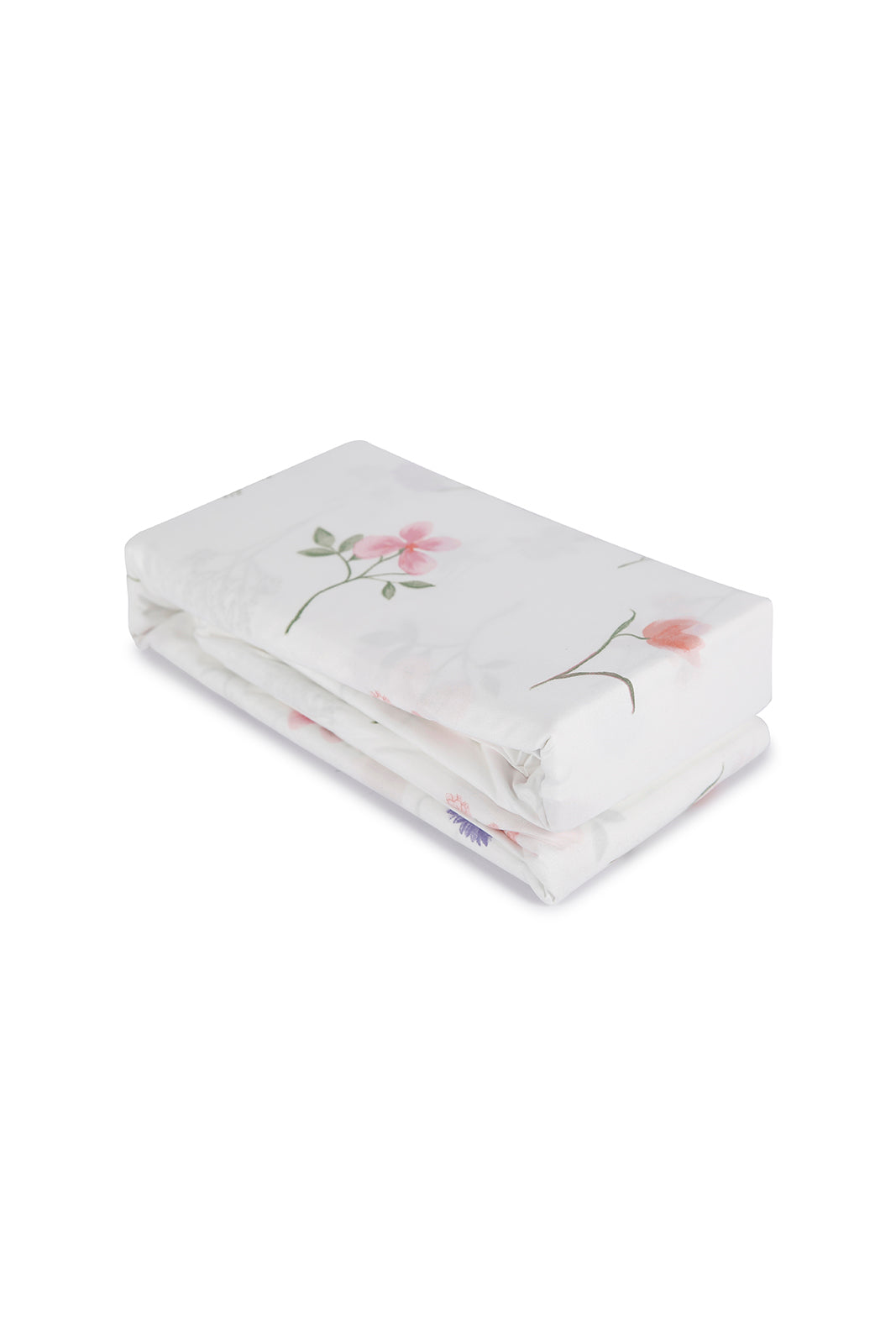 Redtag-White-Floral-Flat-Sheet-(Single-Size)-365,-Category:Flat-Sheets,-Colour:White,-Deals:New-In,-Dept:Home,-Filter:Home-Bedroom,-HMW-BED-Flat-Sheets,-New-In-HMW-BED,-Non-Sale,-Section:Homewares-Home-Bedroom-