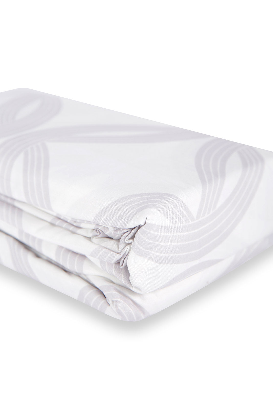 Redtag-White-Geometic-Flat-Sheet-(Single-Size)-365,-Category:Flat-Sheets,-Colour:White,-Deals:New-In,-Dept:Home,-Filter:Home-Bedroom,-HMW-BED-Flat-Sheets,-New-In-HMW-BED,-Non-Sale,-Section:Homewares-Home-Bedroom-