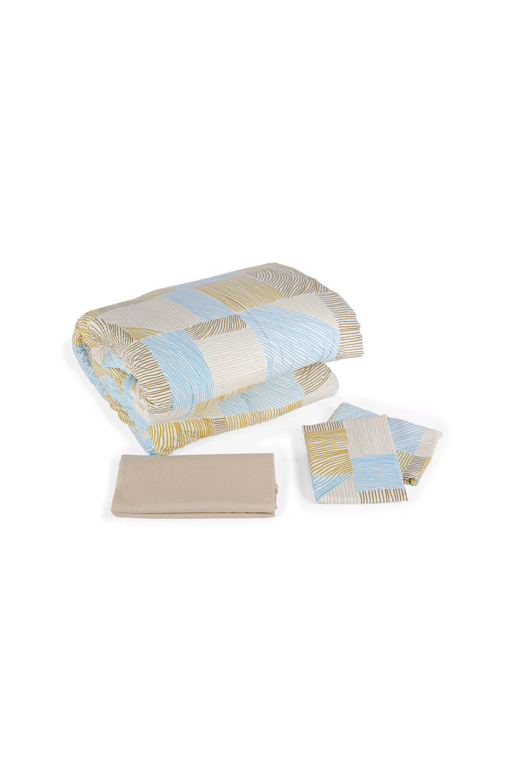 Redtag-Beige-3Pc-Abstract-Comforter-Set-(Double-Size)-365,-Category:Comforters,-Colour:Beige,-Deals:New-In,-Dept:Home,-Filter:Home-Bedroom,-HMW-BED-Comforters,-New-In-HMW-BED,-Non-Sale,-Section:Homewares-Home-Bedroom-