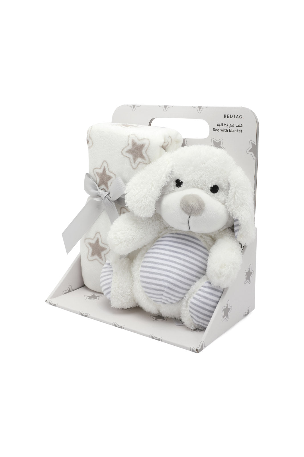 Redtag-Grey/White-Bear/Dog/Rabbit-3-Soft-Baby-Blanket-365,-Category:Newborn-Accessories,-Colour:Assorted,-Dept:New-Born,-Filter:Newborn-Accessories,-NBN-Newborn-Accessories,-New-In,-New-In-NBN-ACC,-Non-Sale,-Section:Boys-(0-to-14Yrs)-New-Born-Baby-