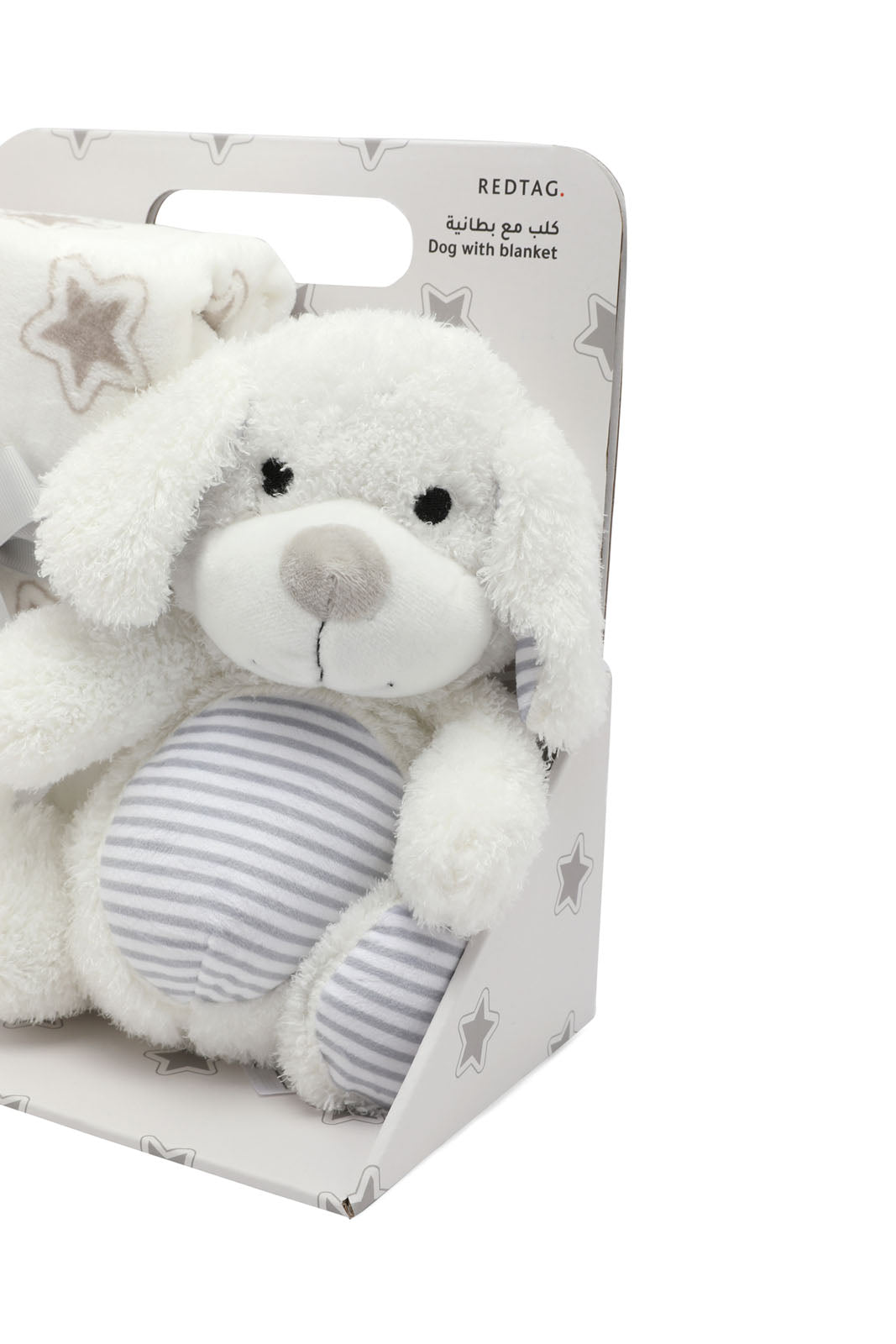 Redtag-Grey/White-Bear/Dog/Rabbit-3-Soft-Baby-Blanket-365,-Category:Newborn-Accessories,-Colour:Assorted,-Dept:New-Born,-Filter:Newborn-Accessories,-NBN-Newborn-Accessories,-New-In,-New-In-NBN-ACC,-Non-Sale,-Section:Boys-(0-to-14Yrs)-New-Born-Baby-
