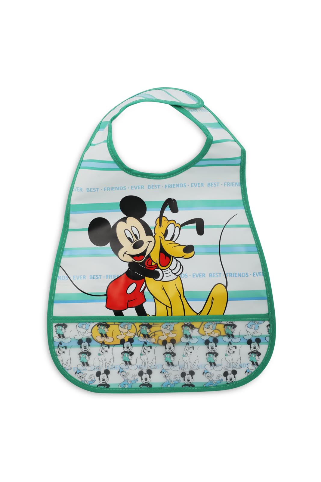 Redtag-Light-Mint/White-Mickey-2Pcs-Printed-Peva-Bib-Category:Newborn-Accessories,-CHR,-Colour:Mint,-Dept:New-Born,-Filter:Newborn-Accessories,-NBN-Newborn-Accessories,-New-In,-New-In-NBN-ACC,-Non-Sale,-Section:Boys-(0-to-14Yrs),-W22A-New-Born-Baby-