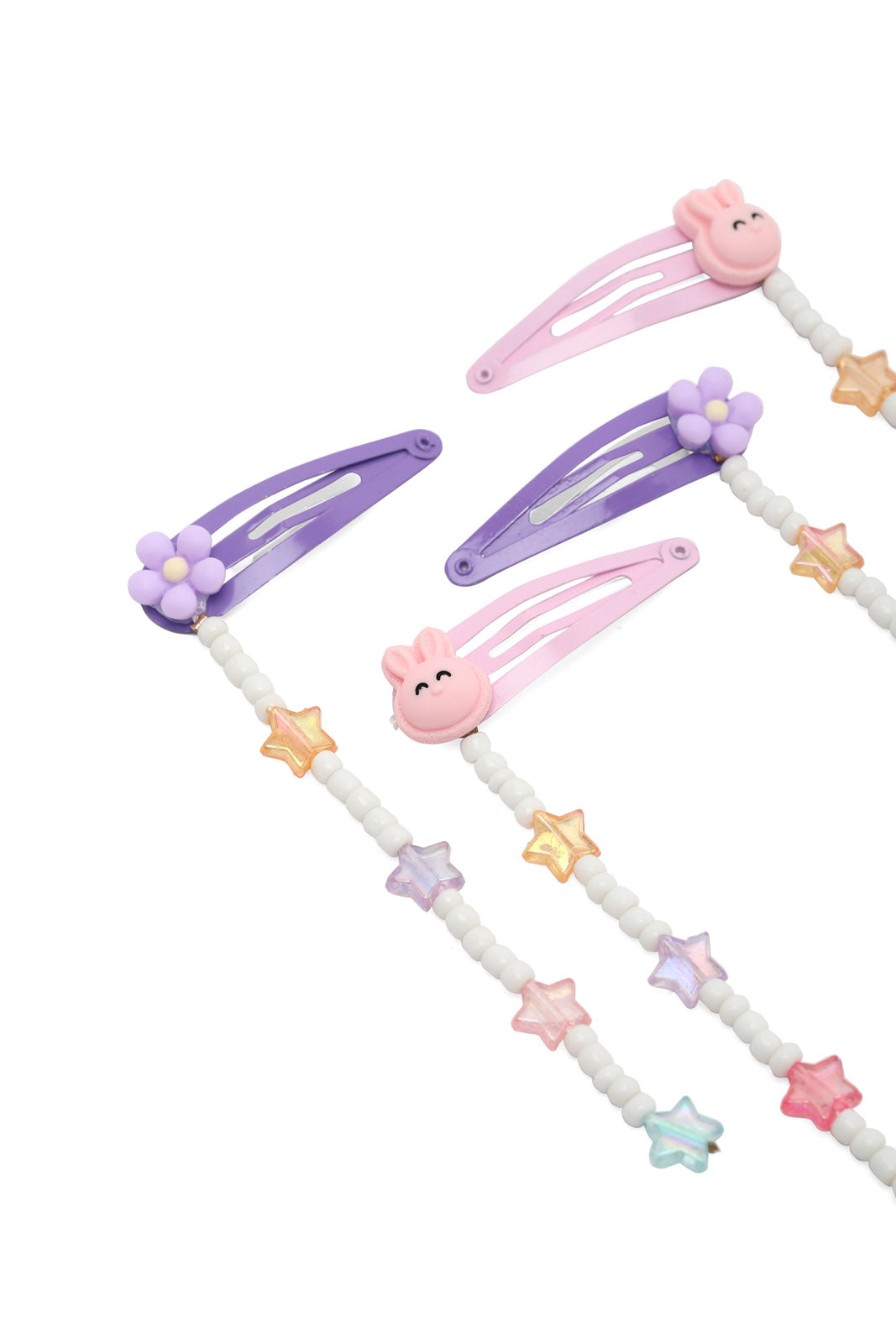 Redtag-S/4-Hair-Clip-Category:Hair-Accessories,-Colour:Assorted,-Dept:Girls,-Filter:Girls-Accessories,-GIR-Hair-Accessories,-New-In,-New-In-GIR-ACC,-Non-Sale,-S23A,-Section:Girls-(0-to-14Yrs)-Girls-