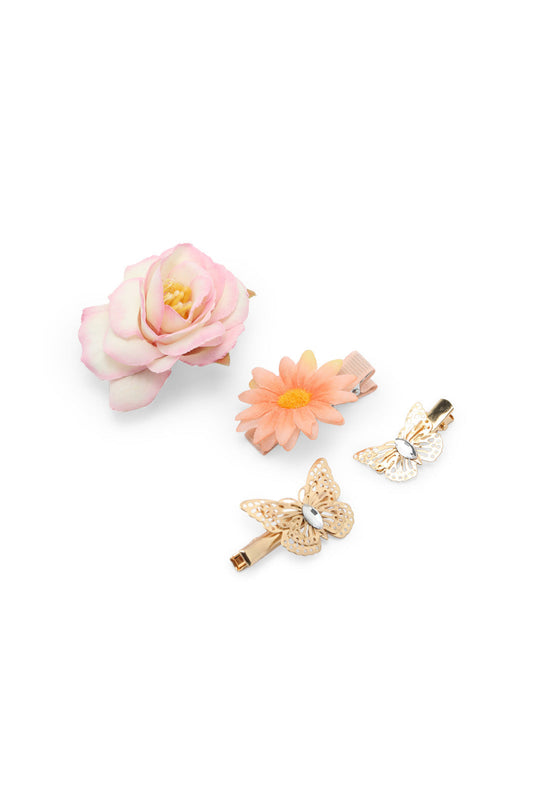 Redtag-S/4-Hair-Clip-Category:Hair-Accessories,-Colour:Assorted,-Dept:Girls,-Filter:Girls-Accessories,-GIR-Hair-Accessories,-New-In,-New-In-GIR-ACC,-Non-Sale,-S23A,-Section:Girls-(0-to-14Yrs)-Girls-